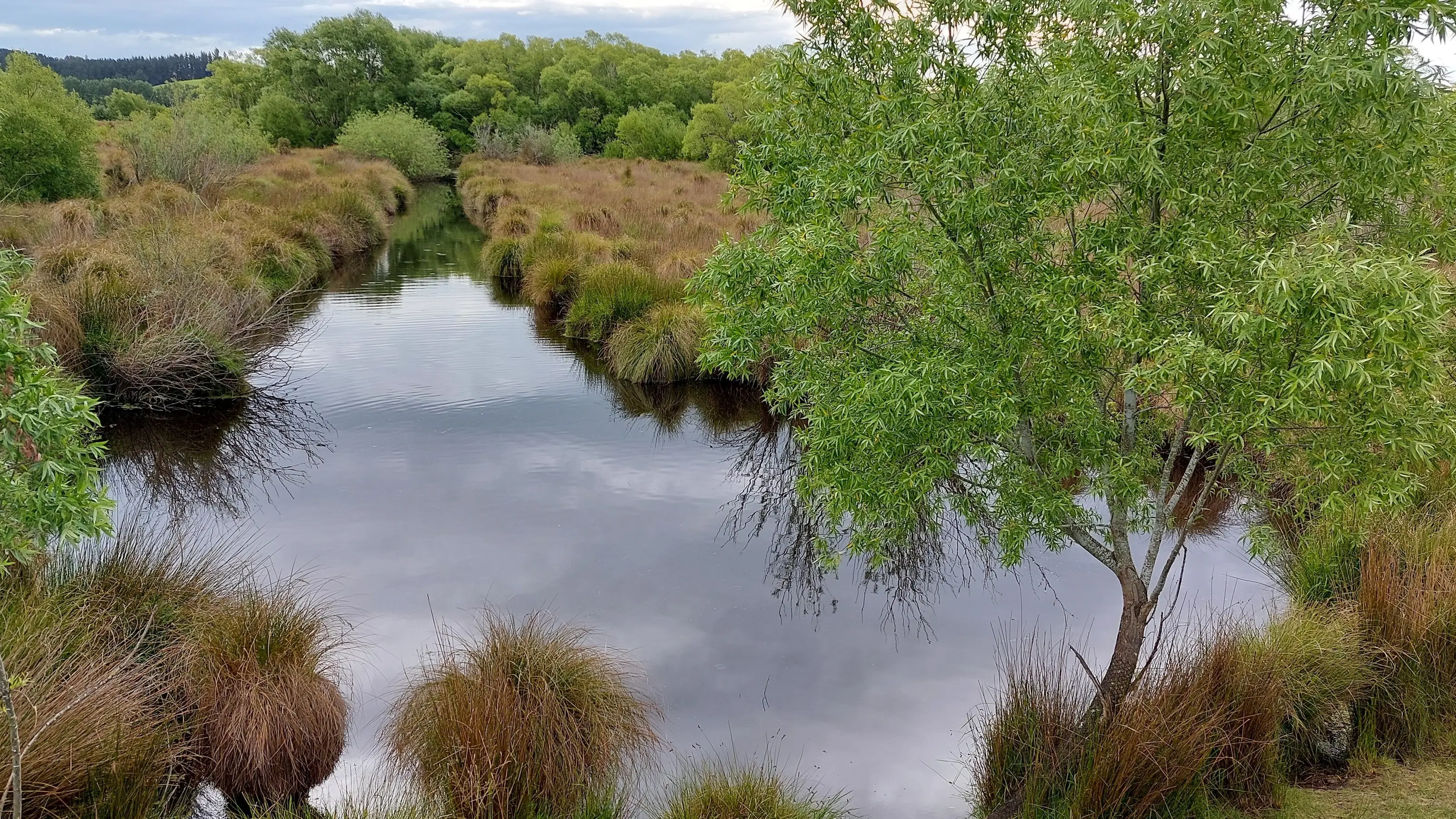 Secret lake encourages contemplation