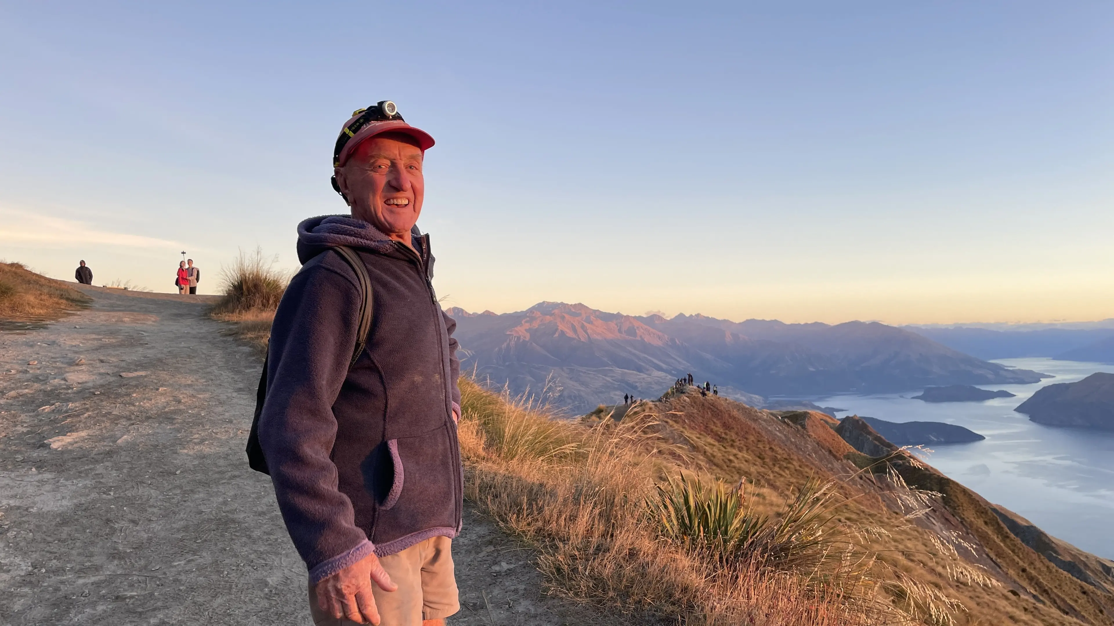 90-year-old scaling mountains for charity