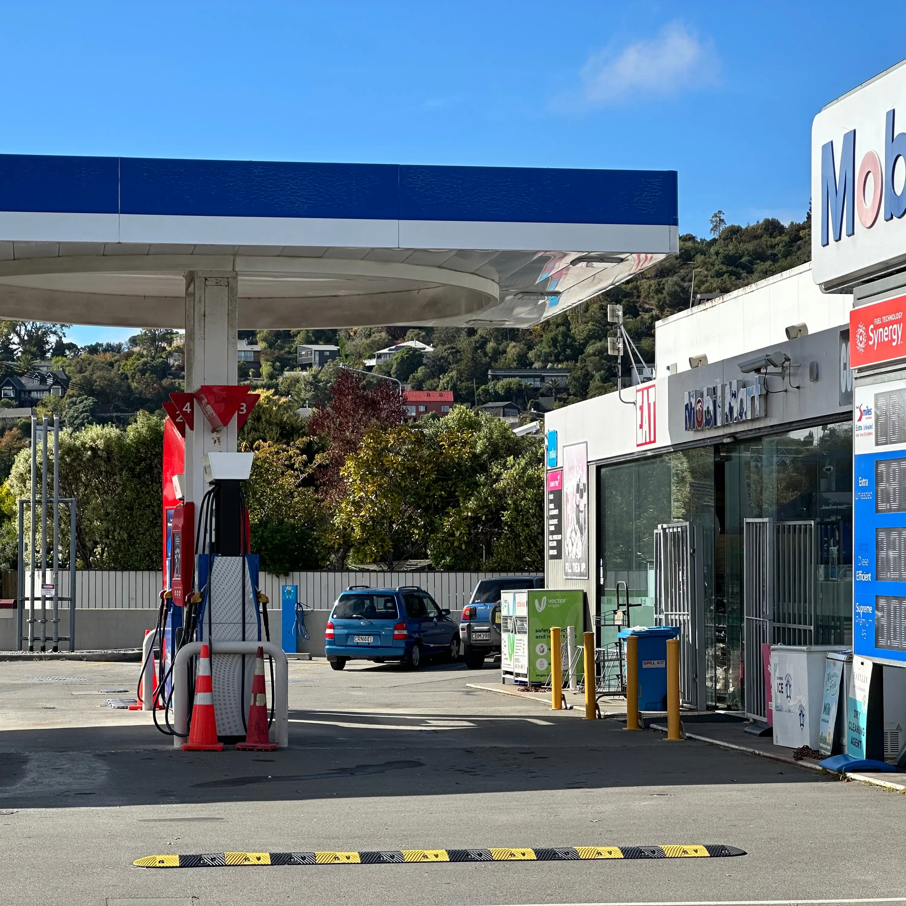Bashed petrol station attendant filmed by attackers