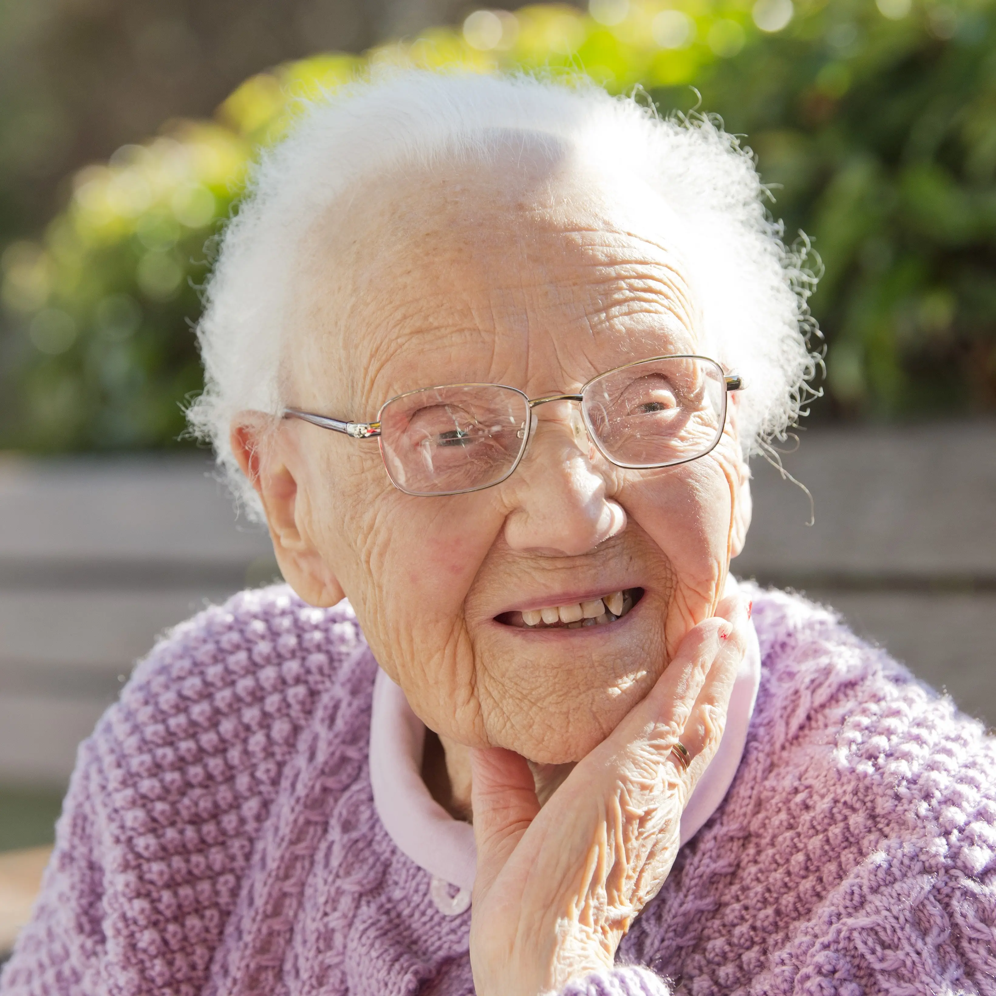 Very busy and active in her 104 years