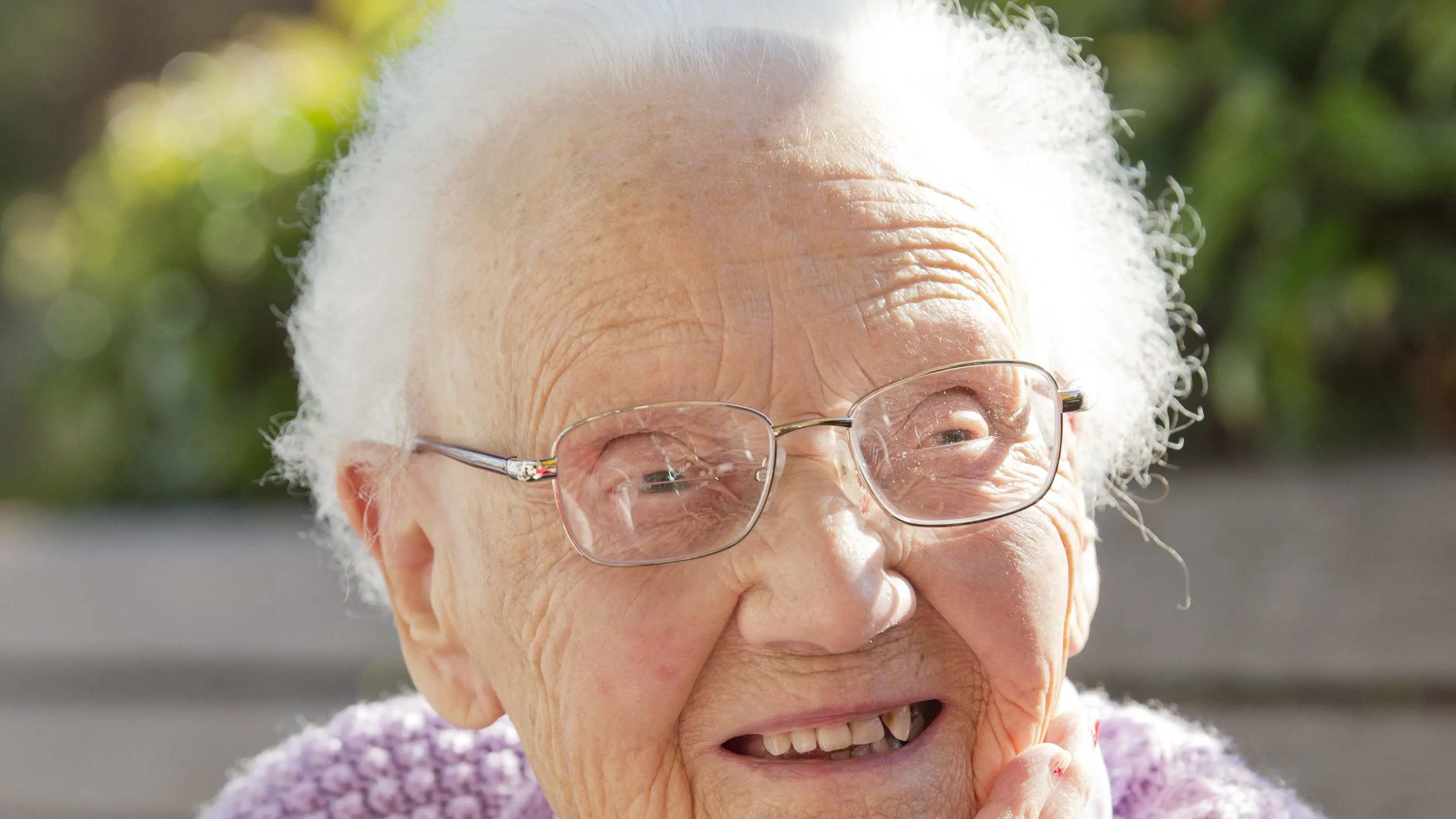 Very busy and active in her 104 years