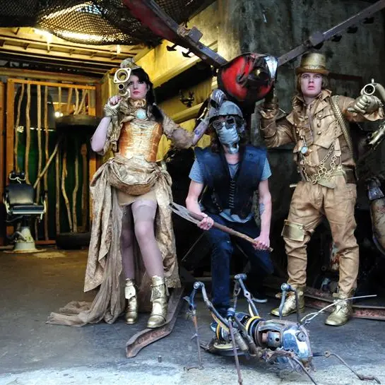 Steampunk outfits made for stage show