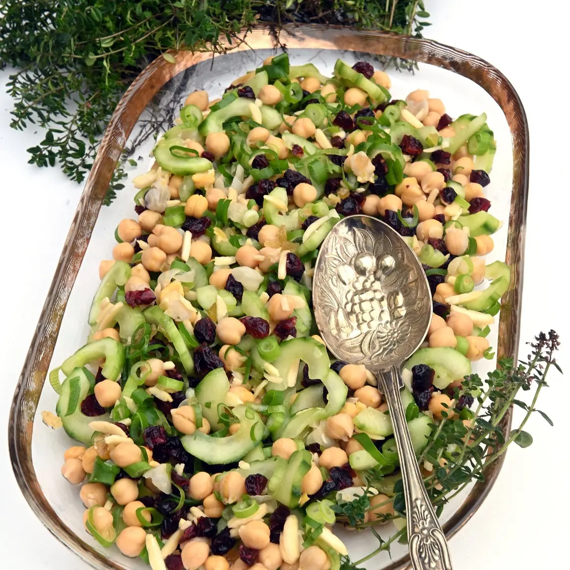 Gin Pickled Cucumber Salad