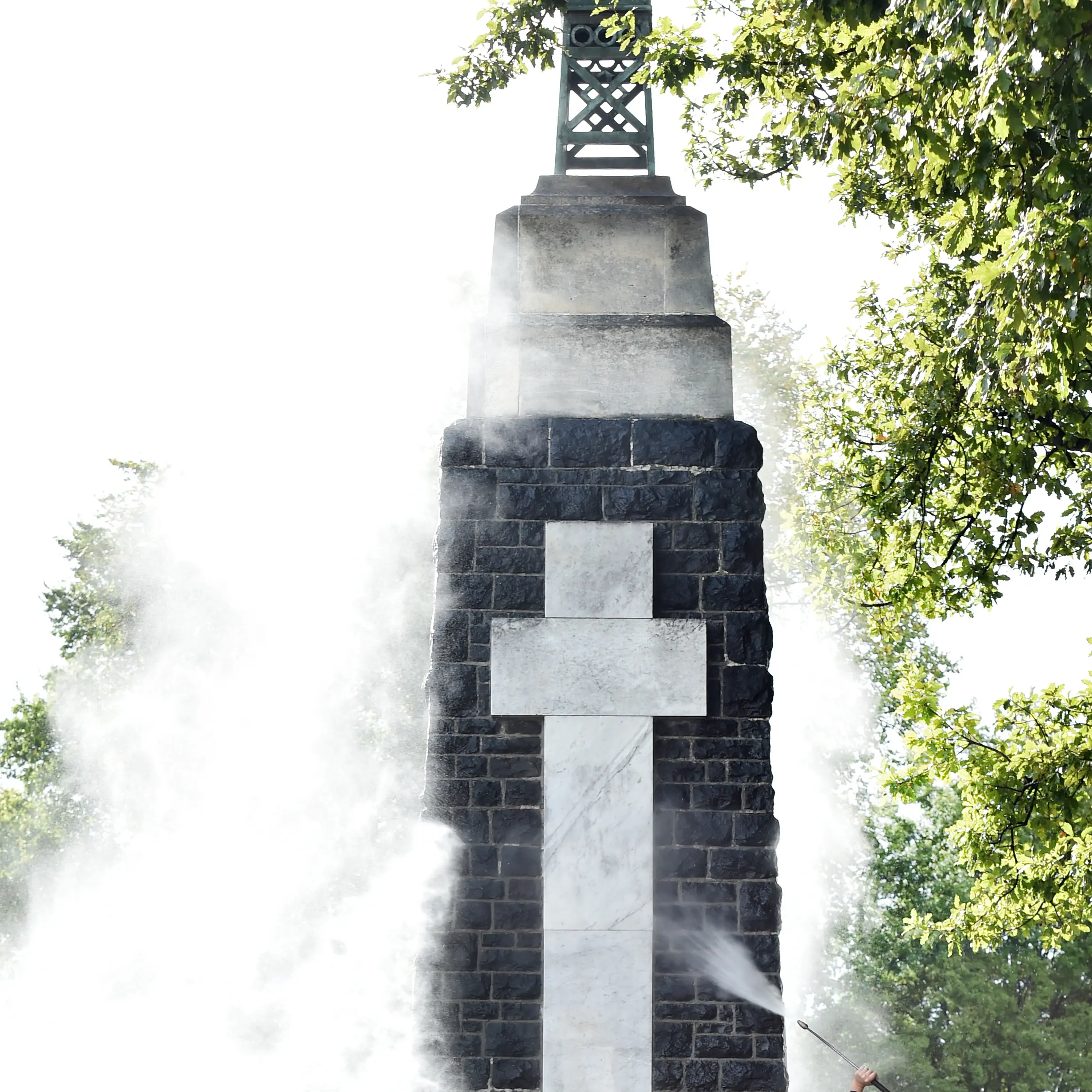 War memorials spruced up