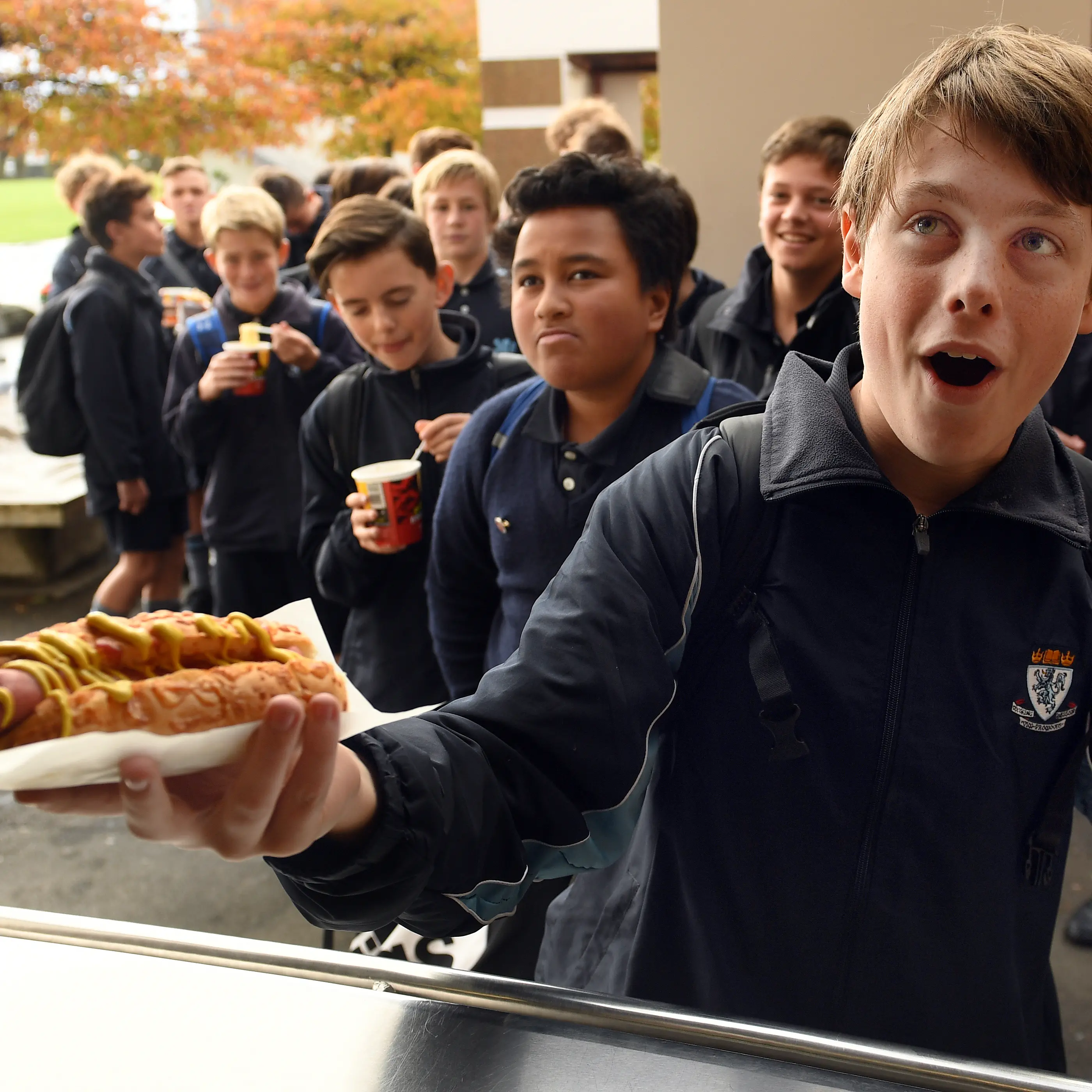 Game King's pupils sing for their supper