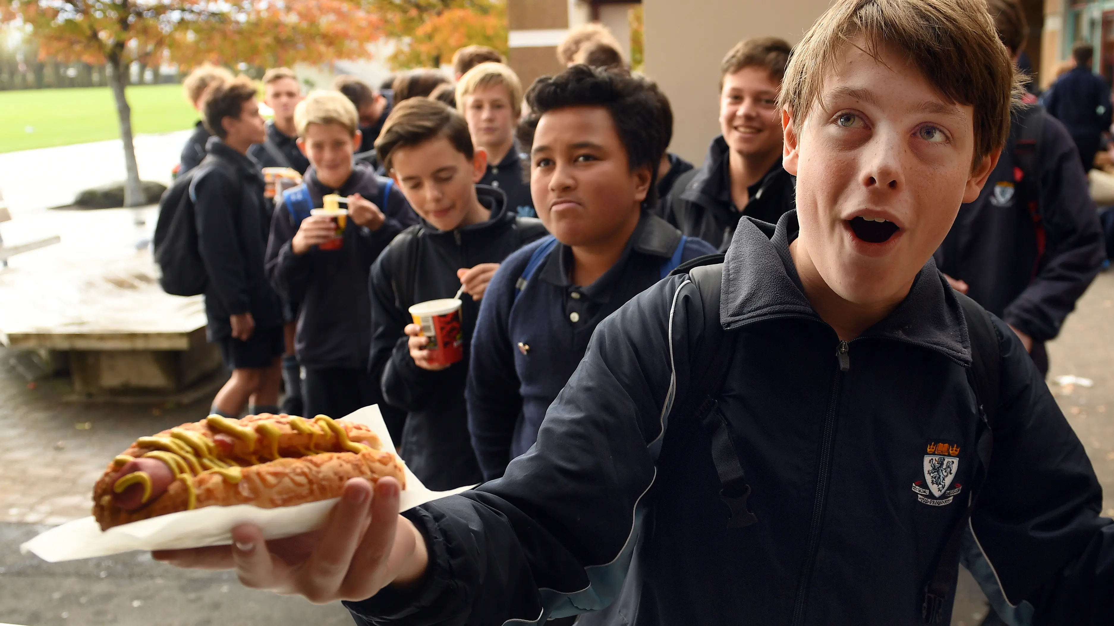 Game King's pupils sing for their supper