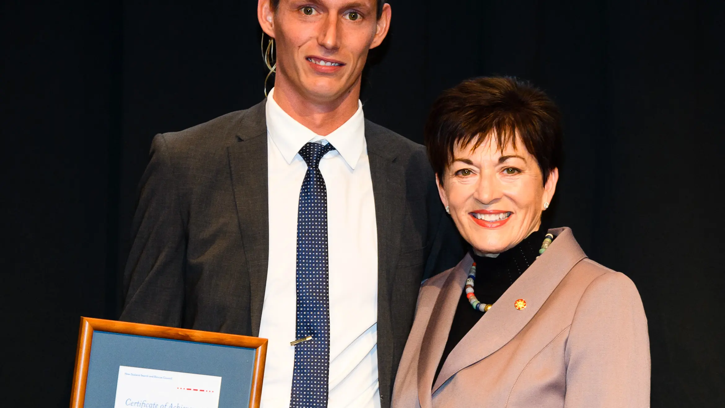 Rescuers honoured