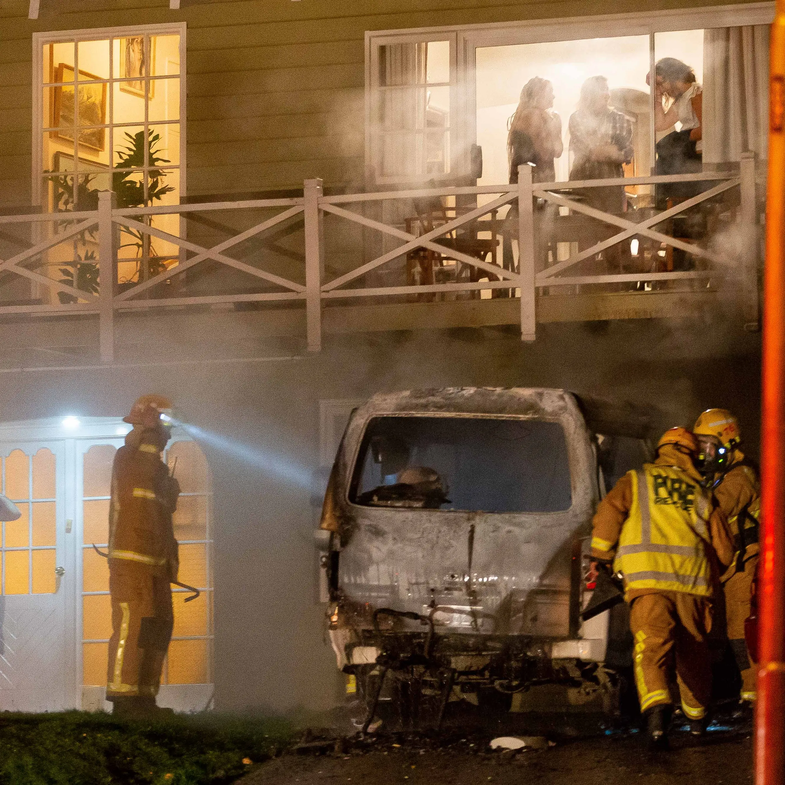 French tourist burnt in gas cooker explosion