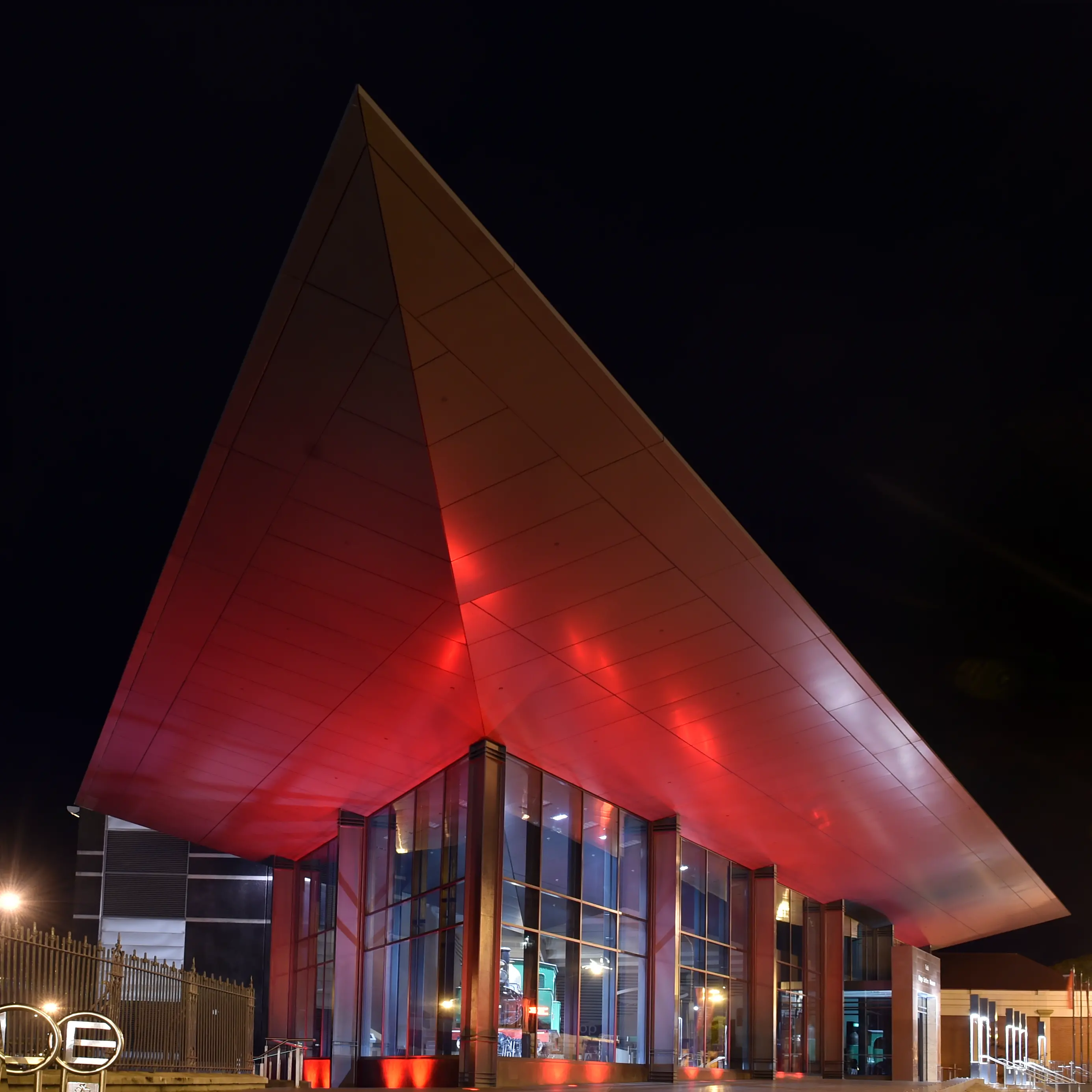 Red to mark Anzac Day at museum