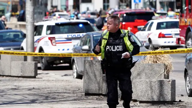 Man drives onto Toronto footpath killing nine