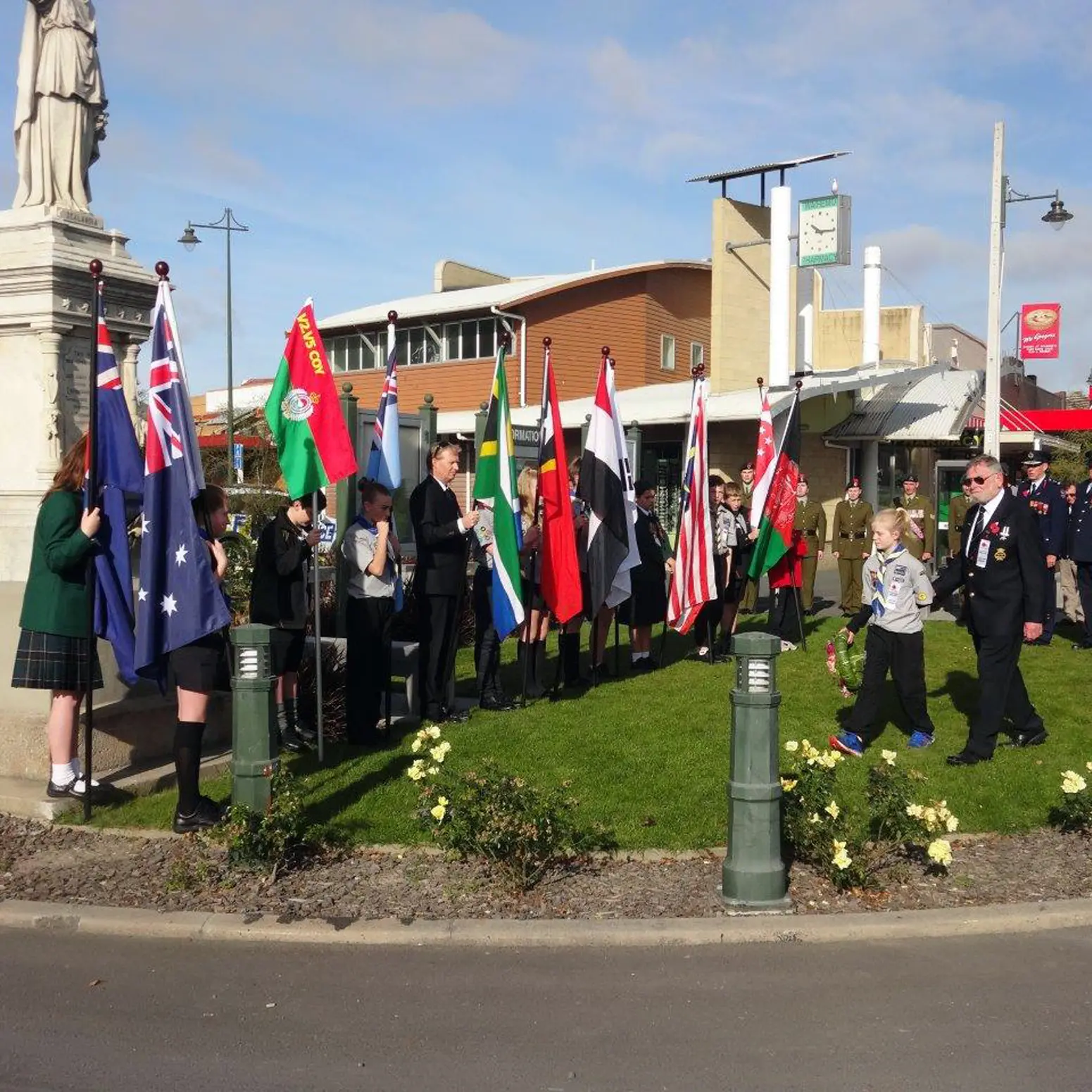 Thousands pay their respects