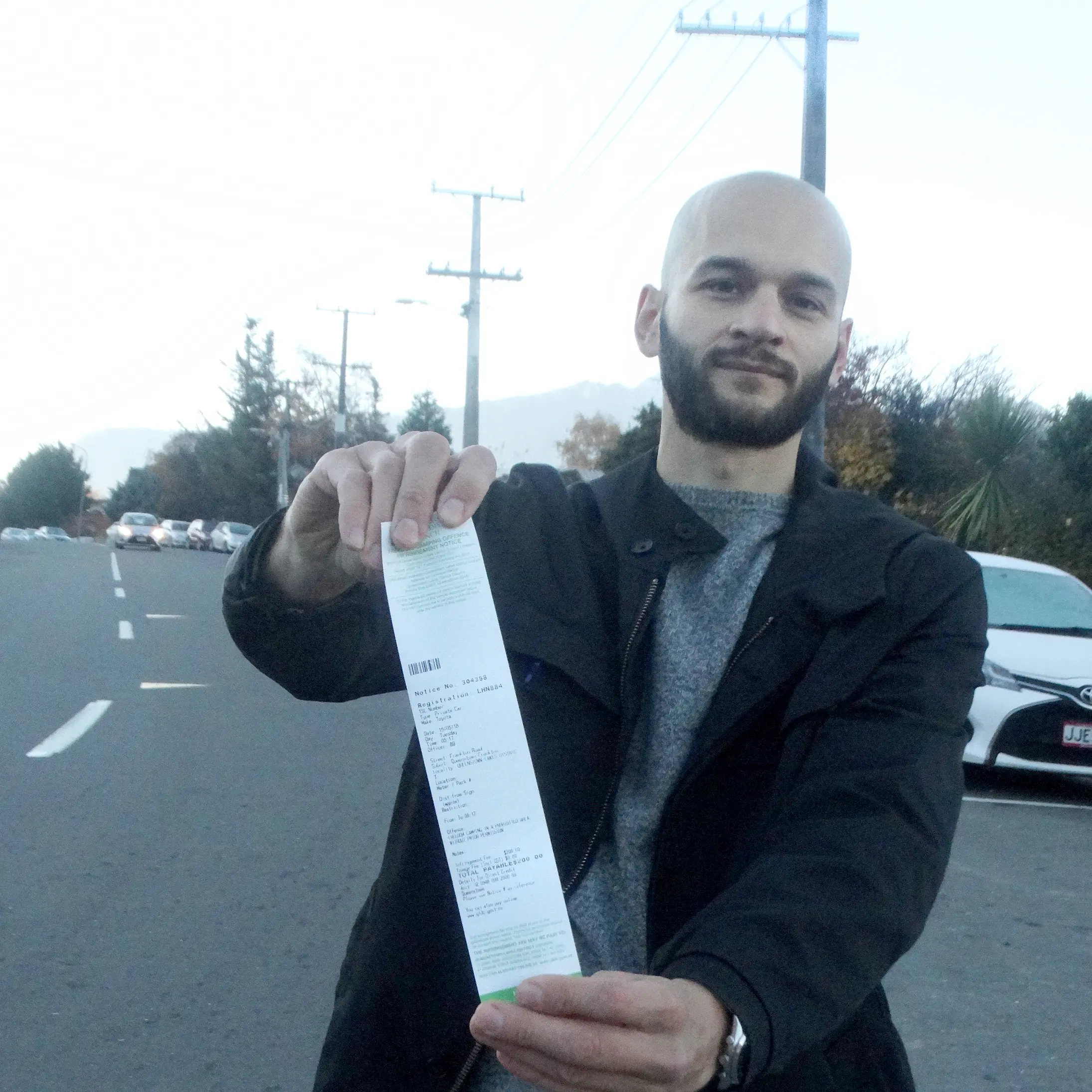 Tourist ticked off over tickets