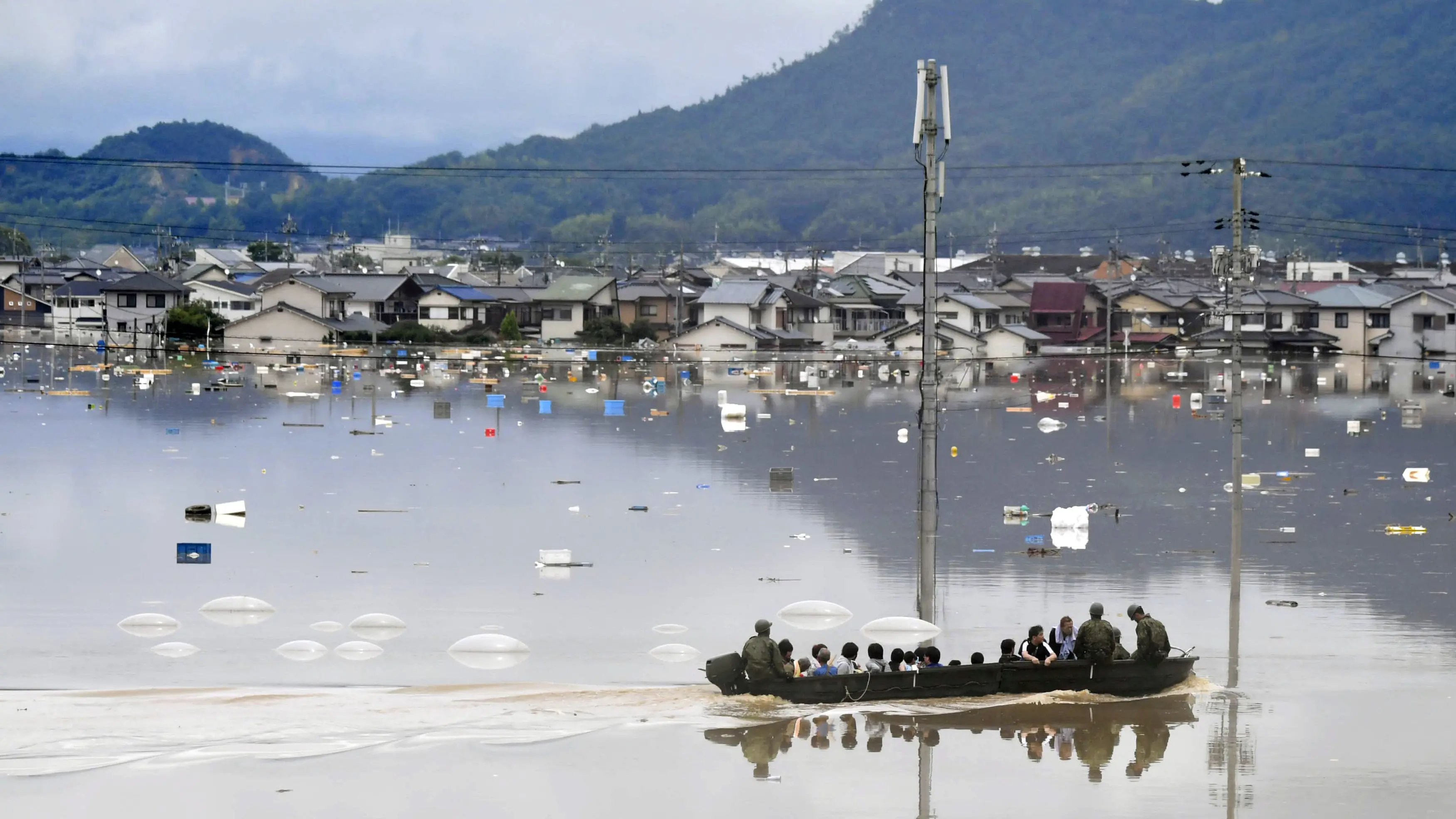 Death toll in Japan flooding tops 60