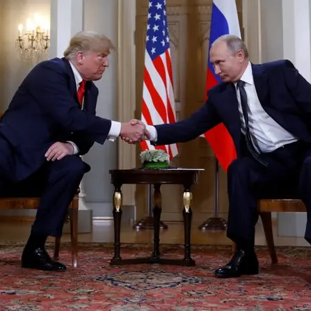 Shock as Trump backs Putin on election meddling