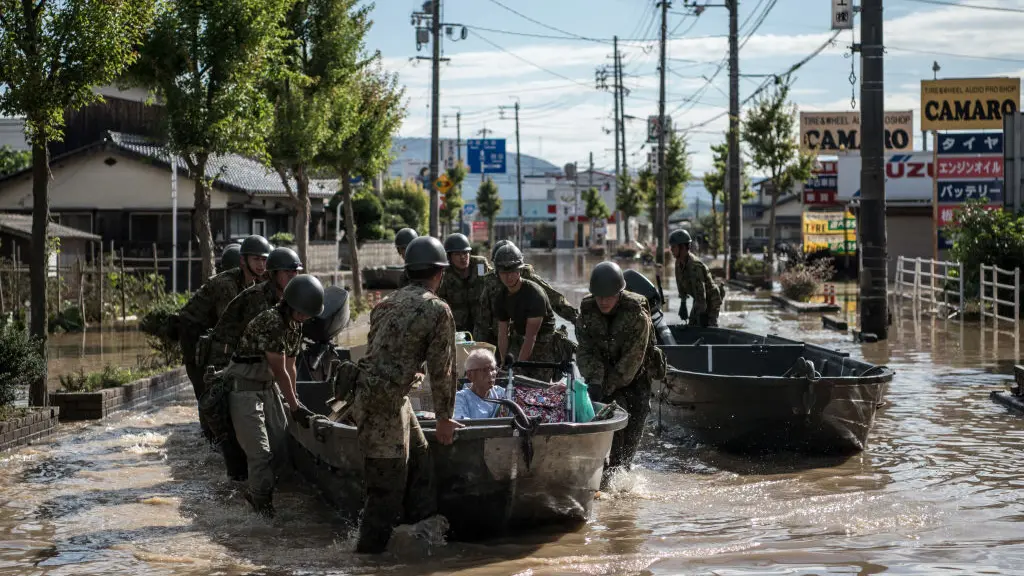 Race to find survivors after Japan floods kill over 100