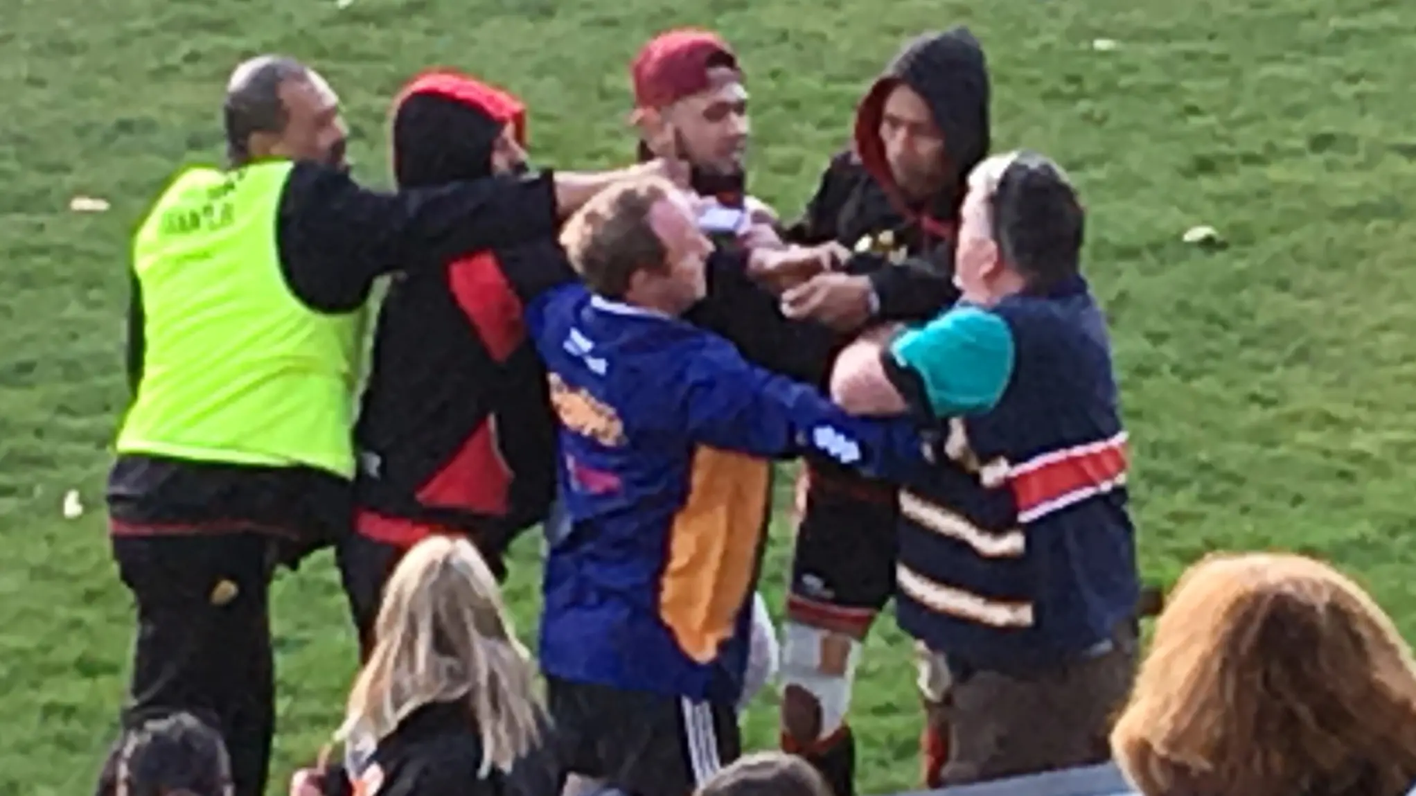 Assault charge after post-match incident