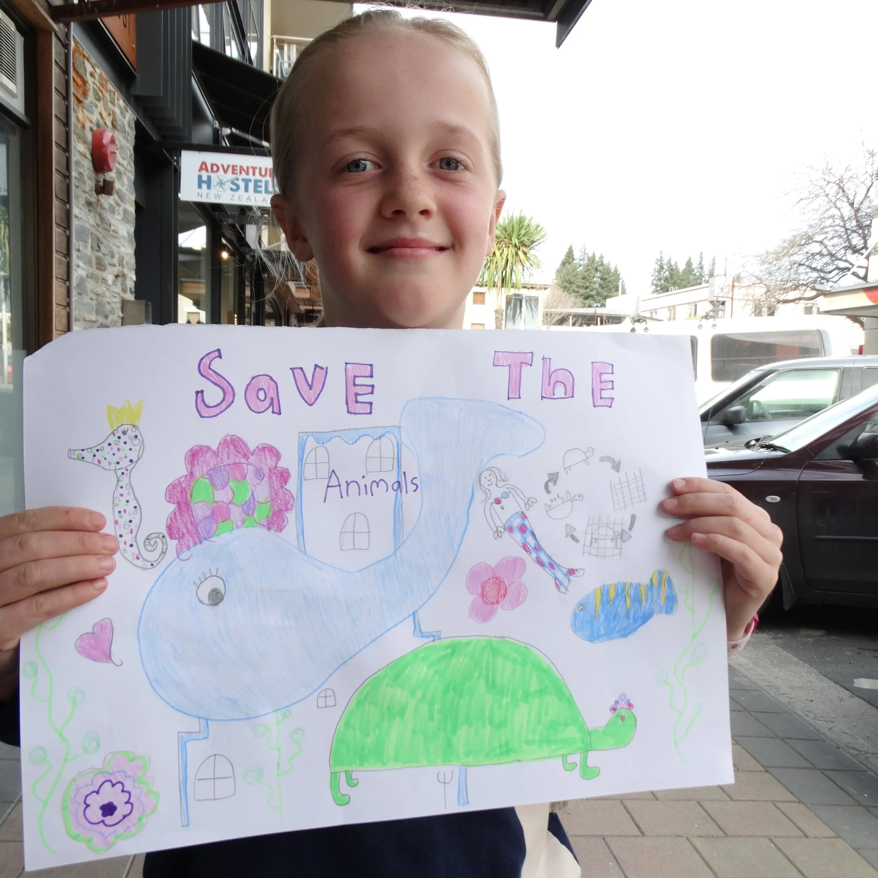 School pupil waging war on plastic