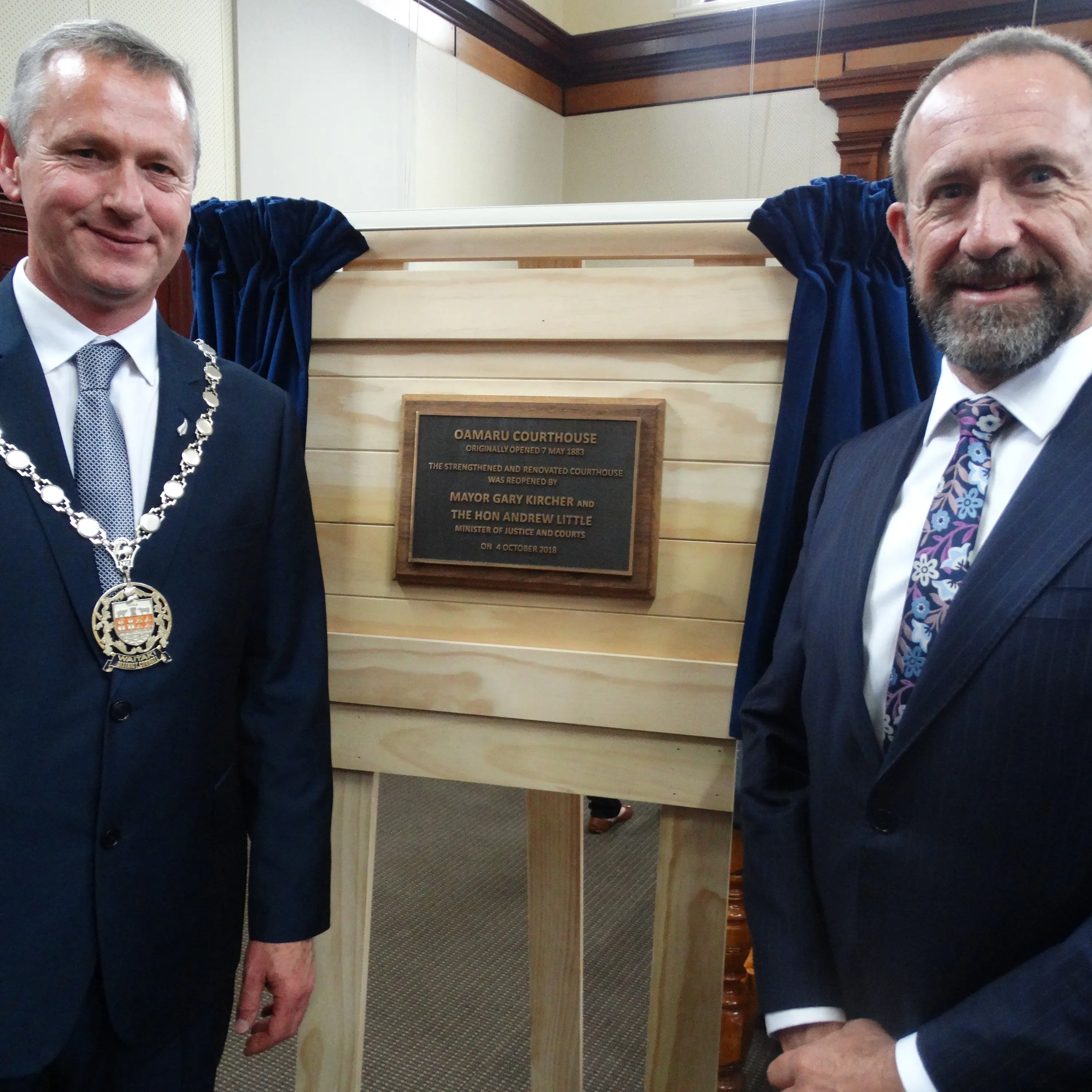 Reopening of courthouse 'a great day'