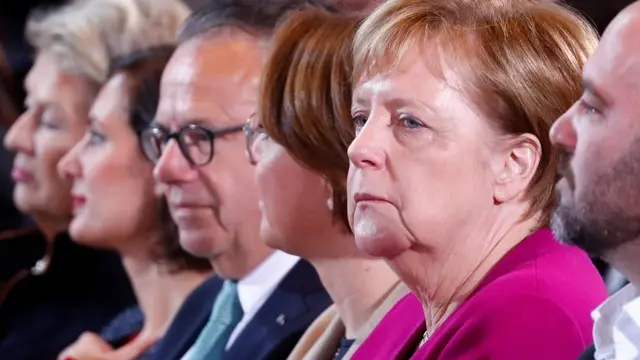 Germany's Merkel plans era-ending exit