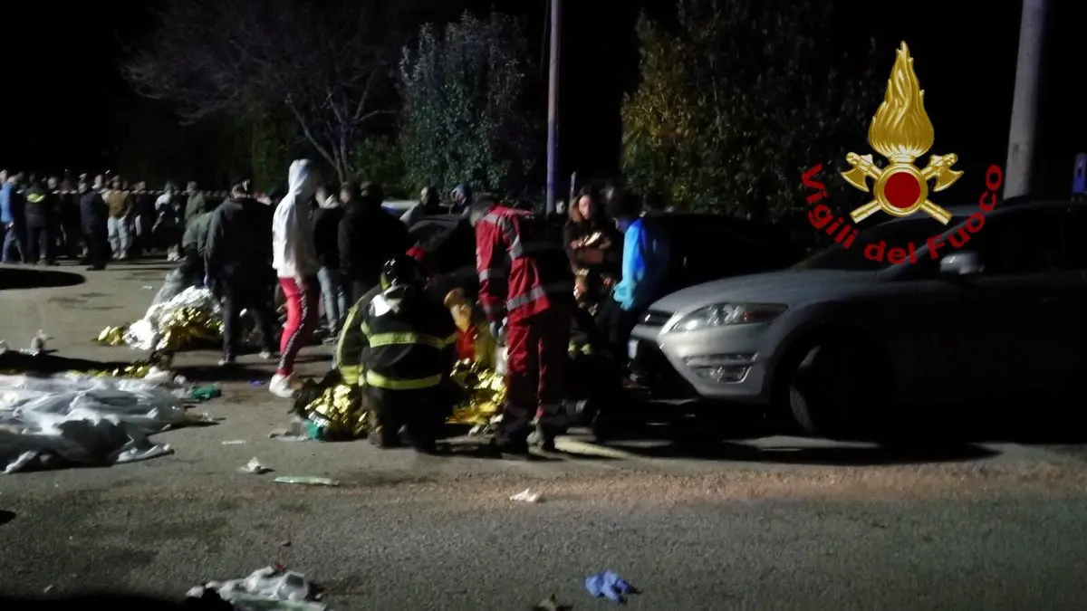 At least 6 killed in Italy nightclub stampede
