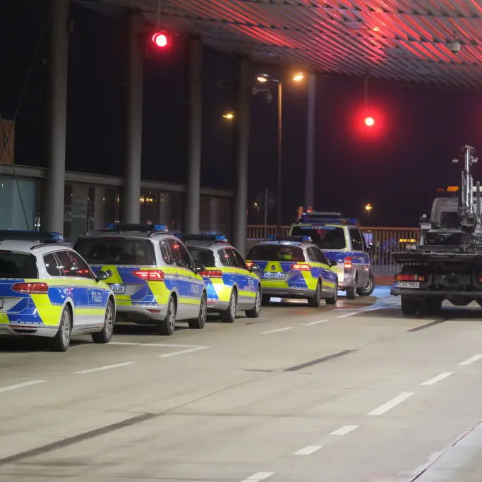Hanover airport reopens after car intruder overpowered