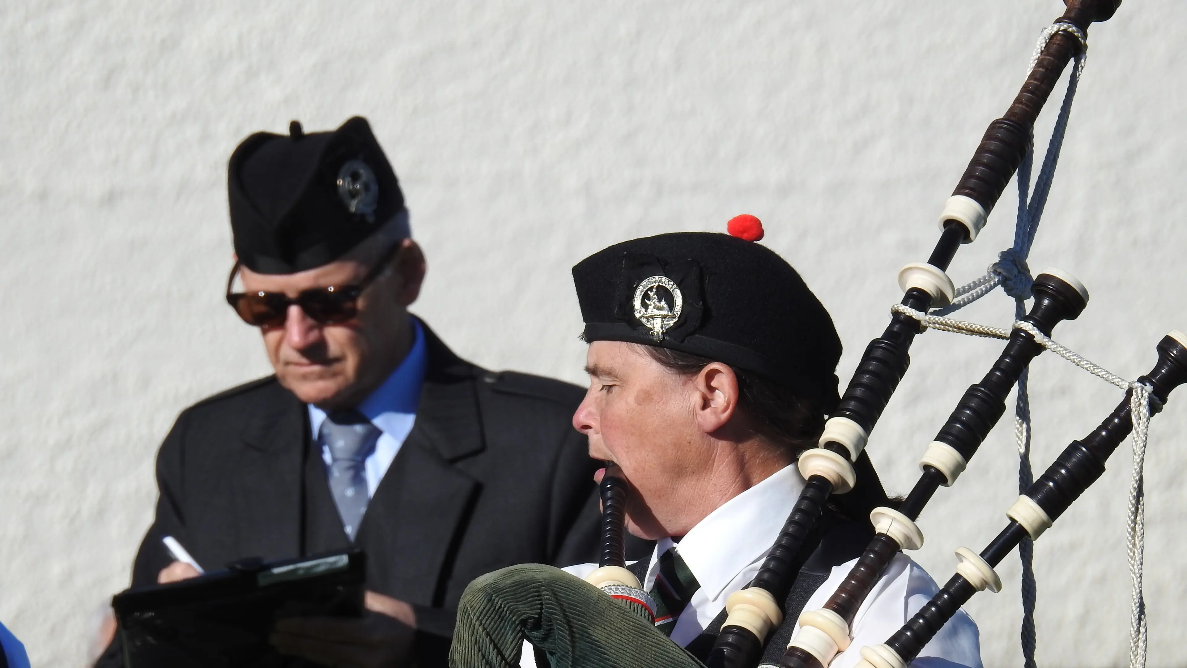 The pipes, the pipes are calling...