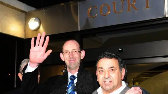 Bain flies to UK seeking anonymity