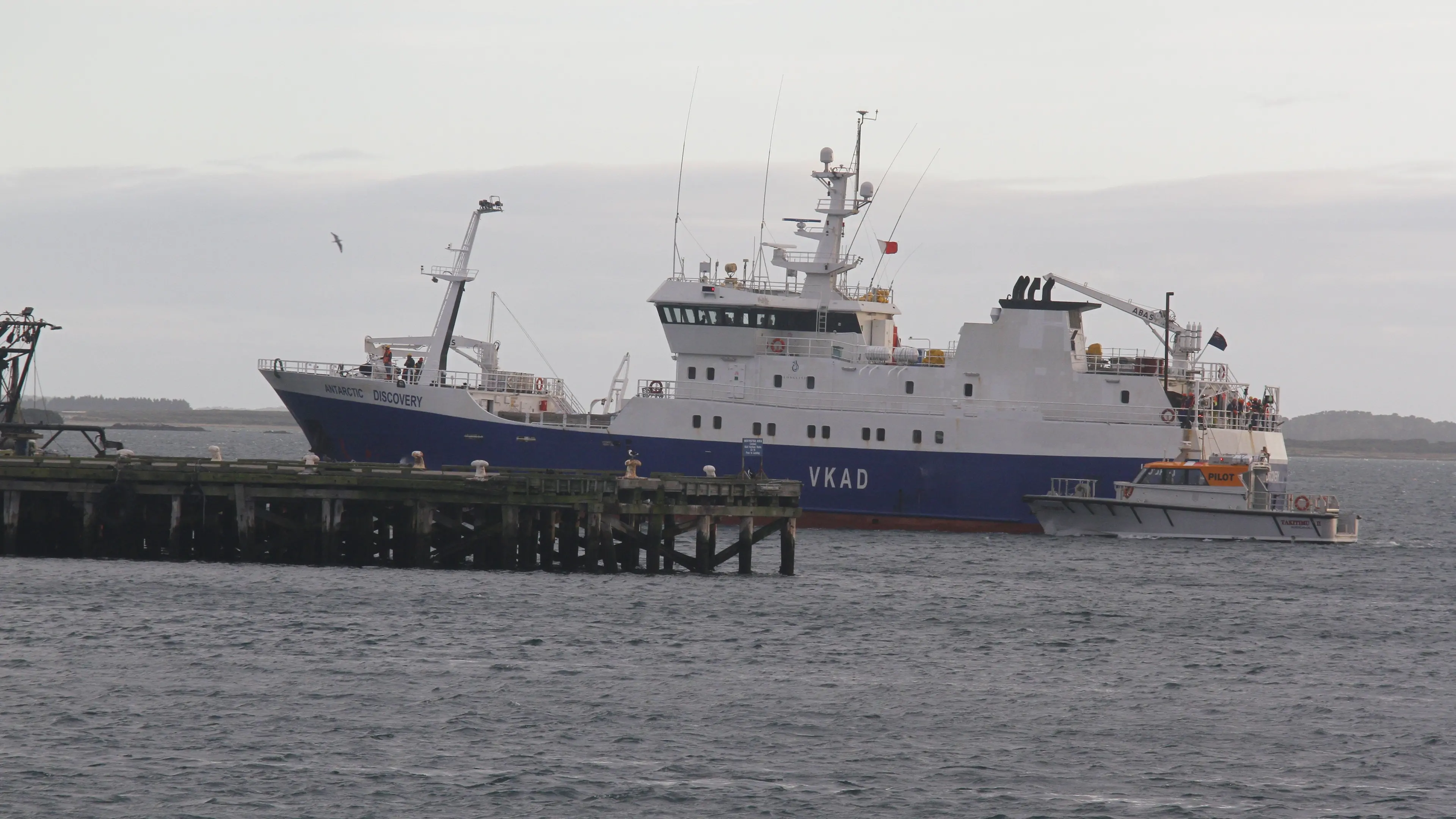 Seriously unwell crewman arrives in Bluff