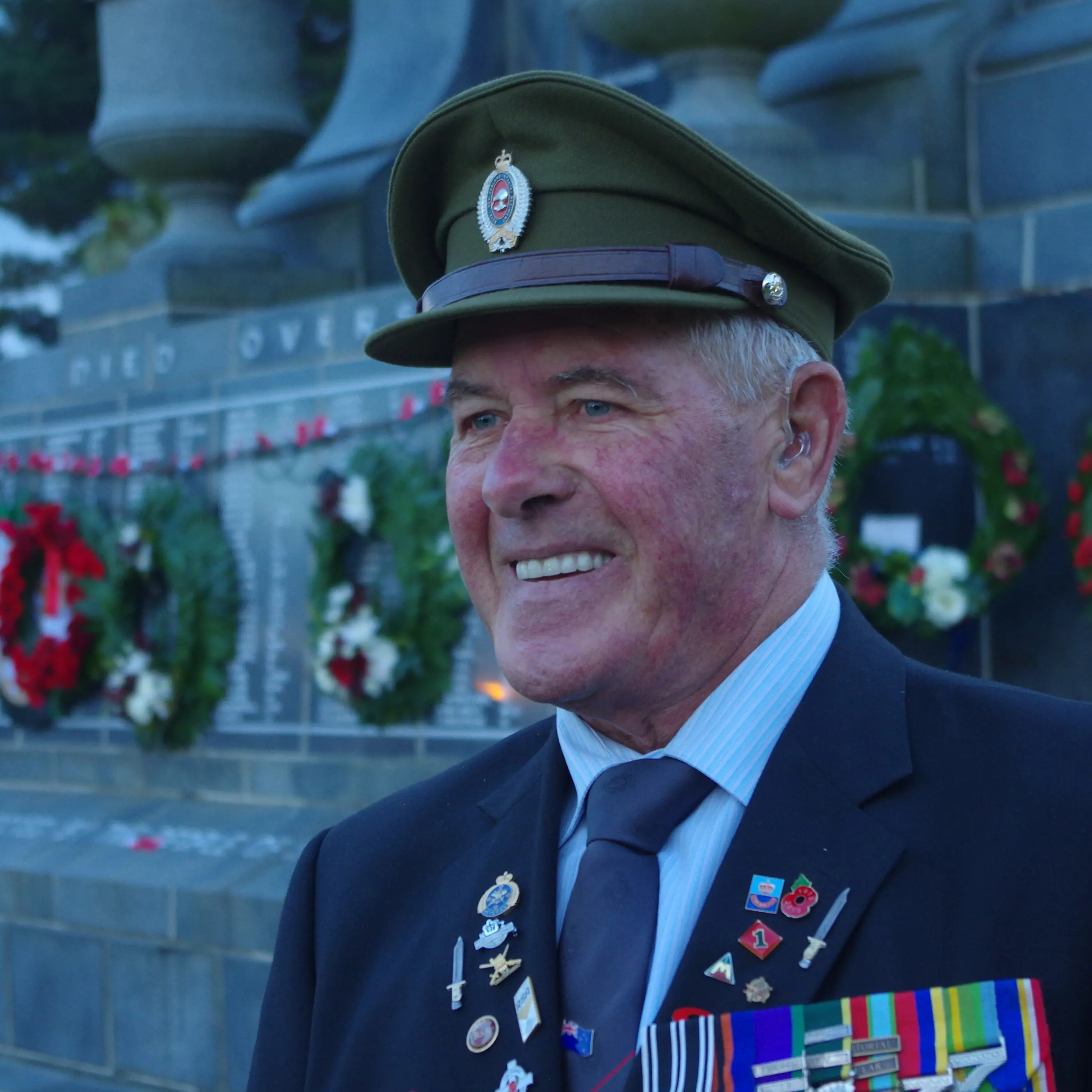 Still reporting for Anzac parade duty, 45 years on
