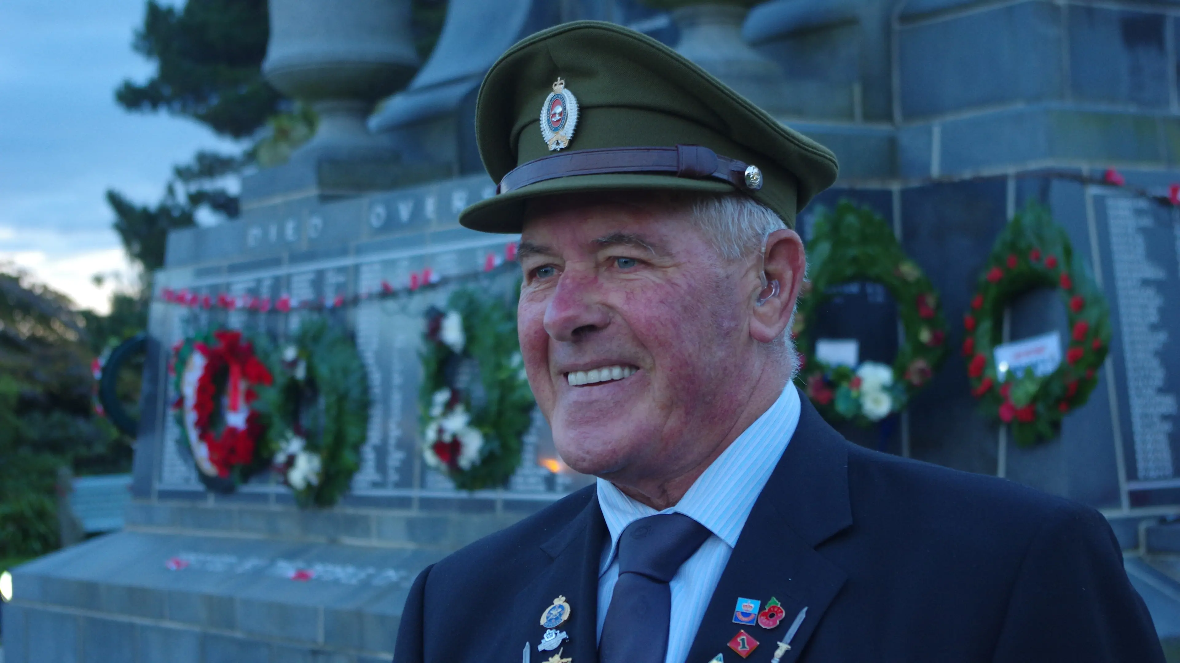 Still reporting for Anzac parade duty, 45 years on