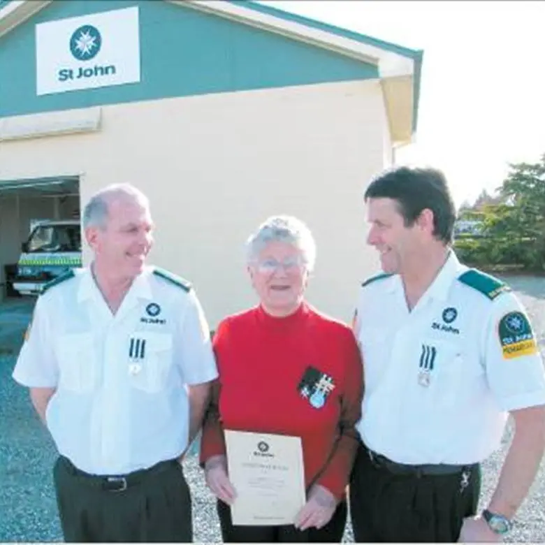 St John long service recognised
