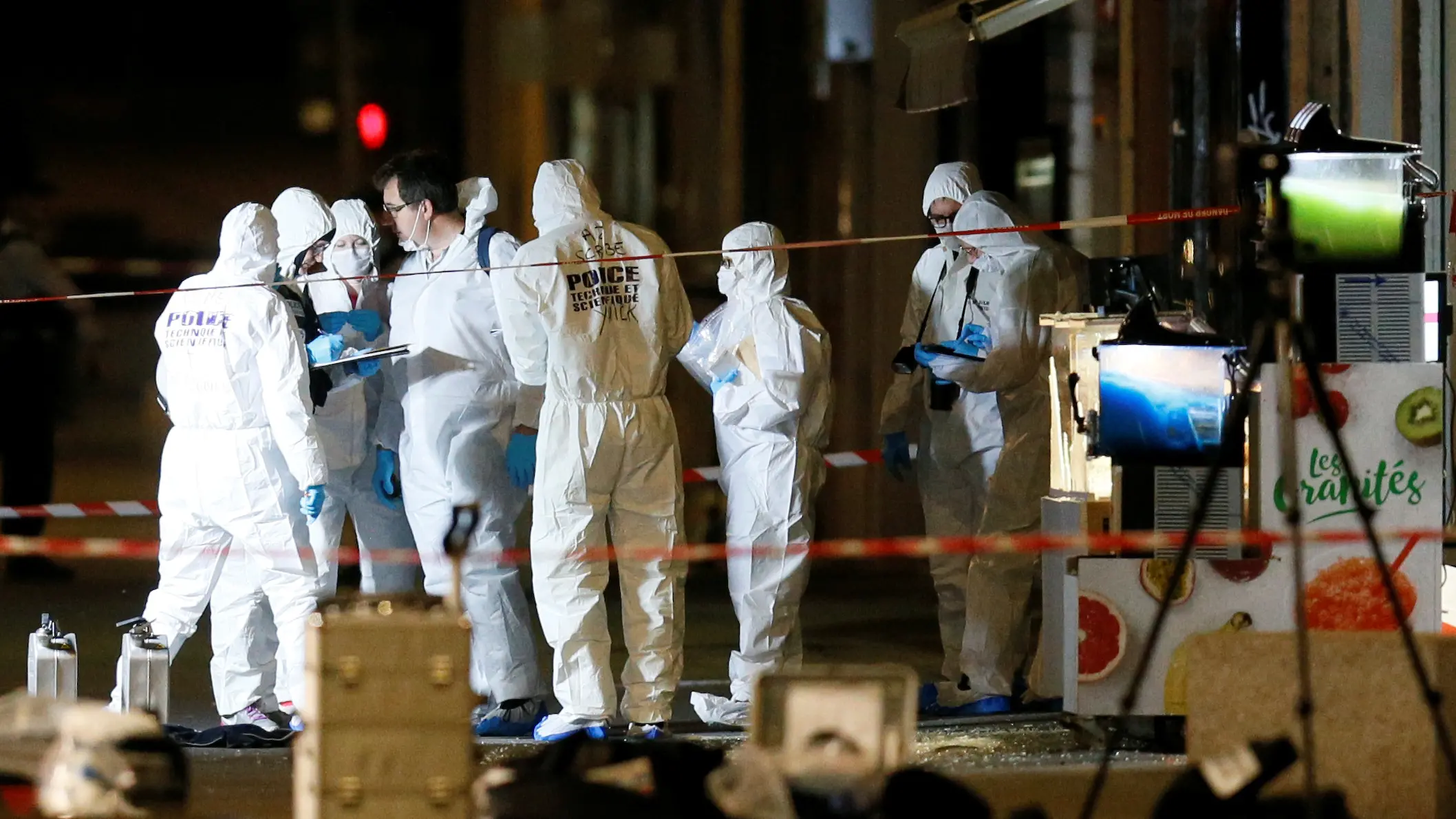 French police hunt suitcase bomber after blast in Lyon