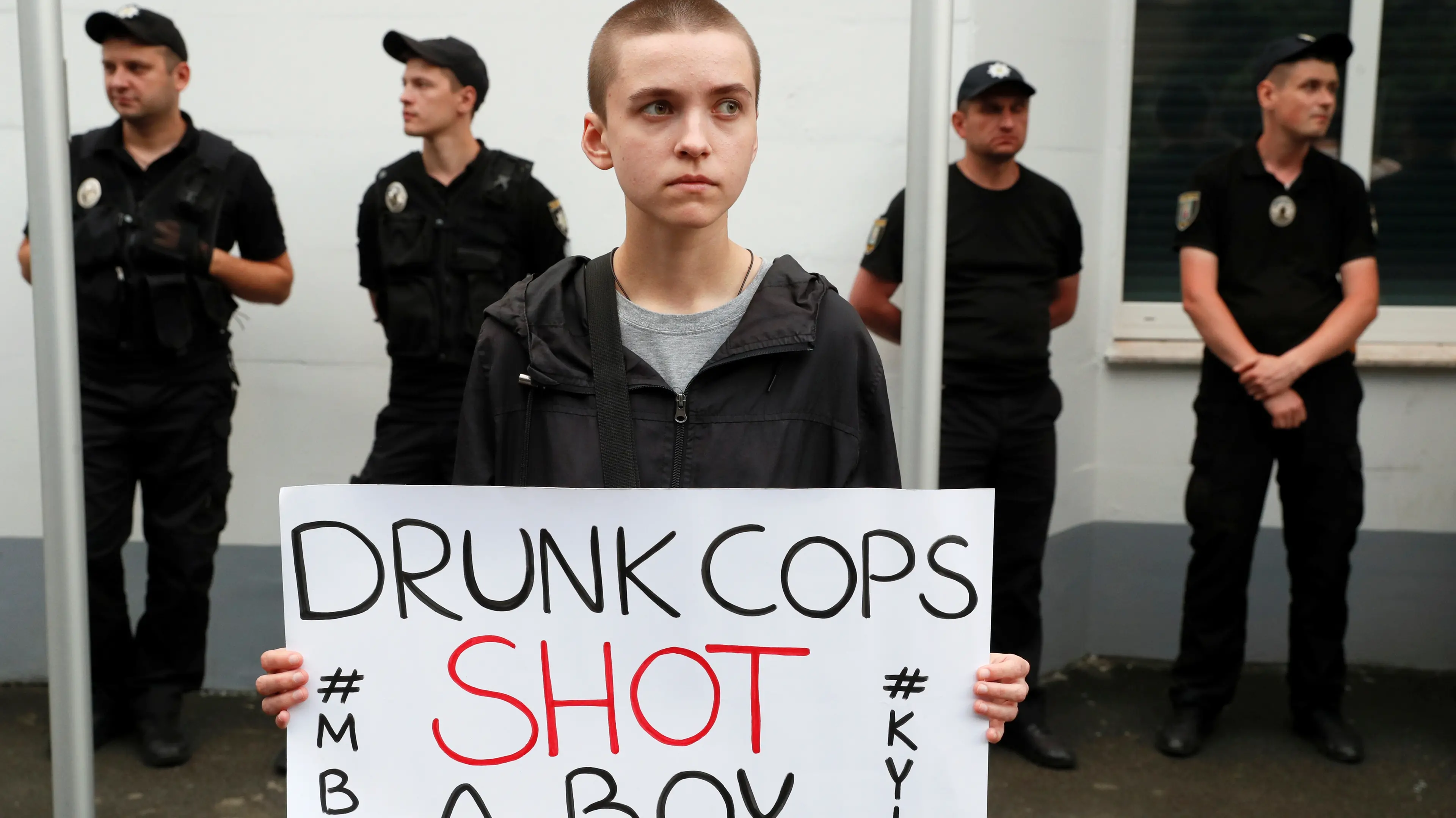 Police officers arrested over death of 5-year-old boy