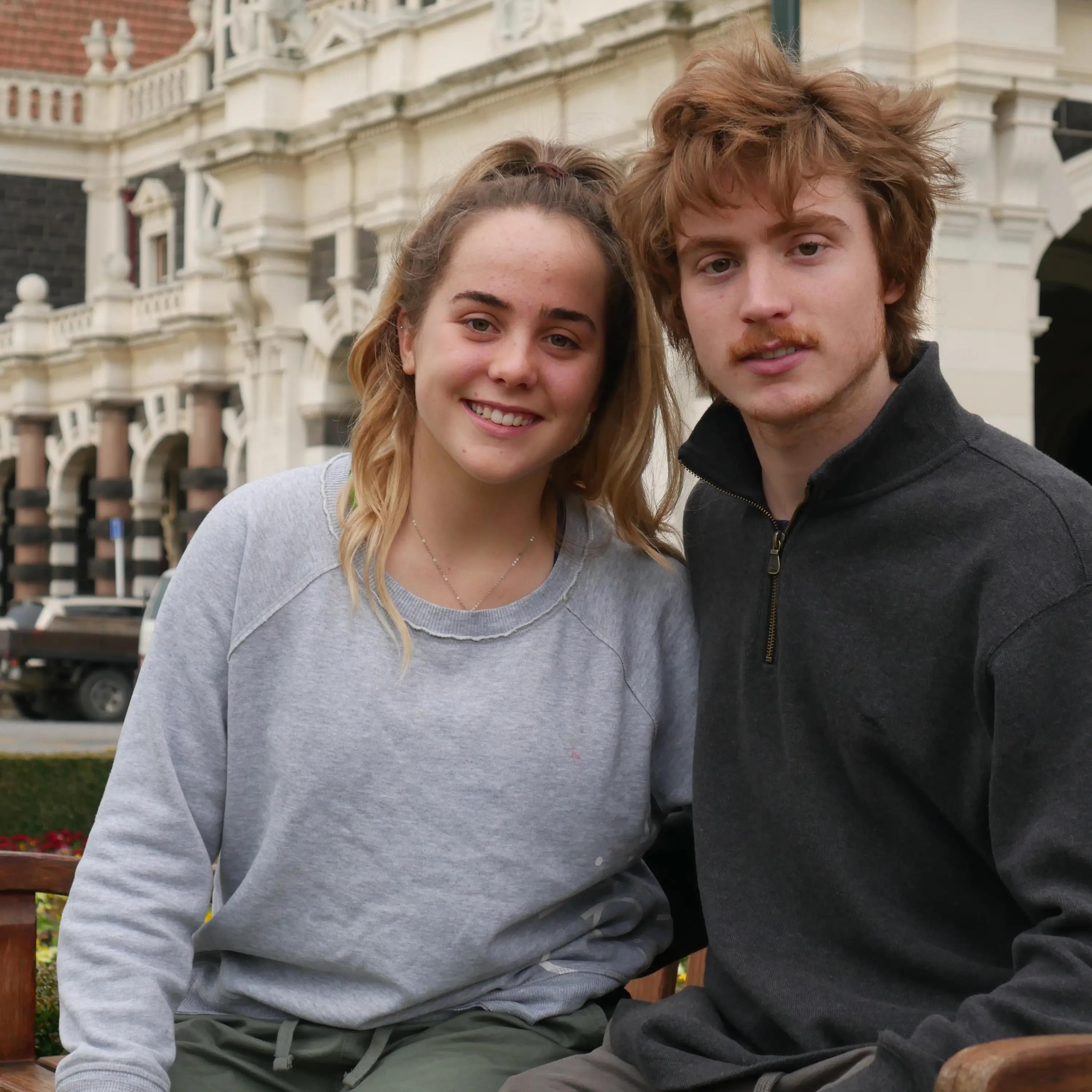 Brother and sister will run for dad