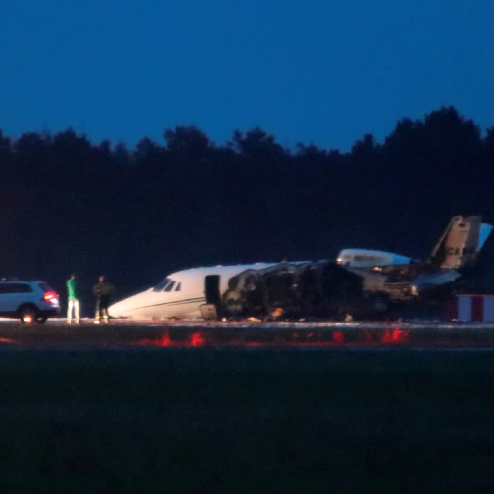 Popstar Pink's tour crew crash land at Danish airport