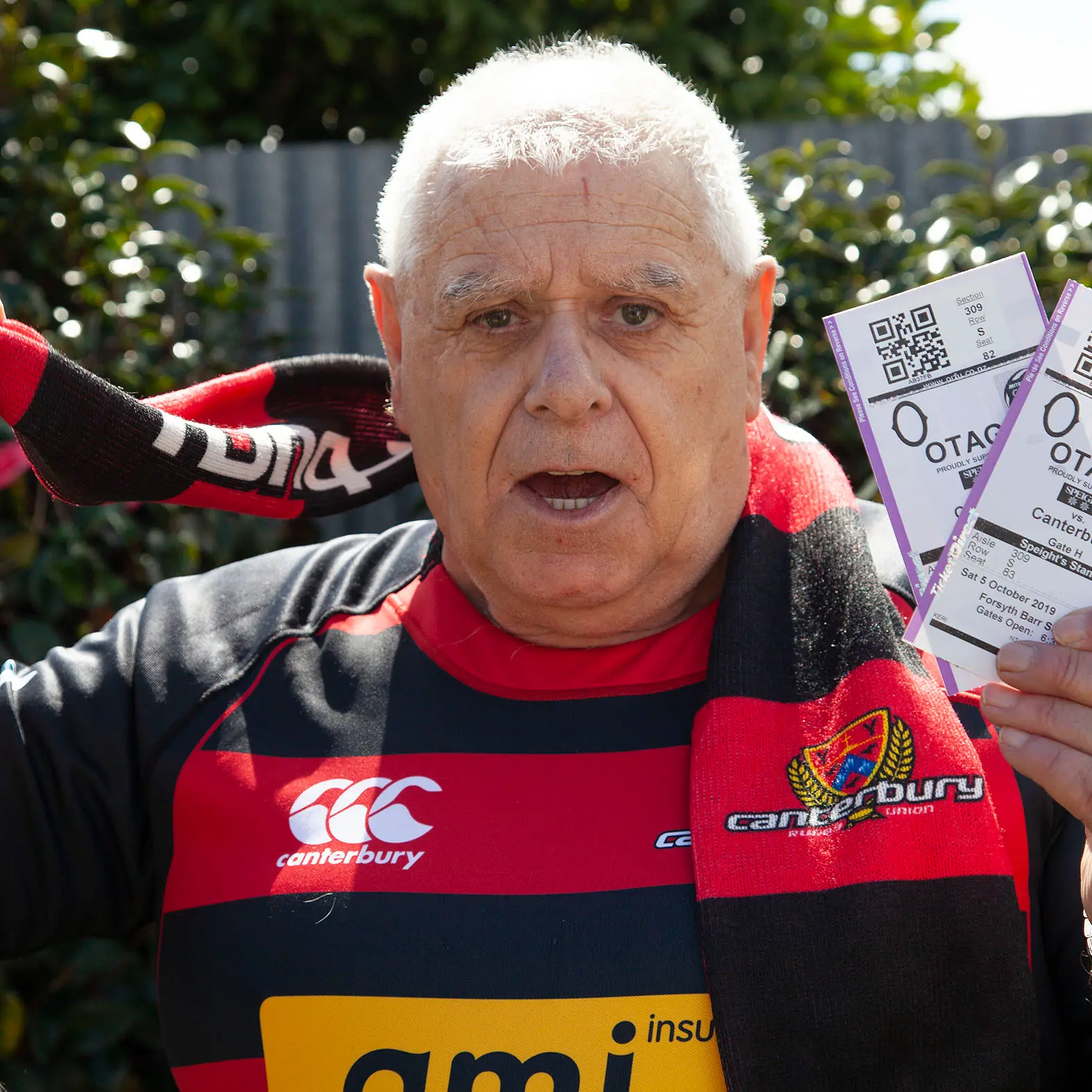 Is this Canterbury's biggest Ranfurly Shield fan?