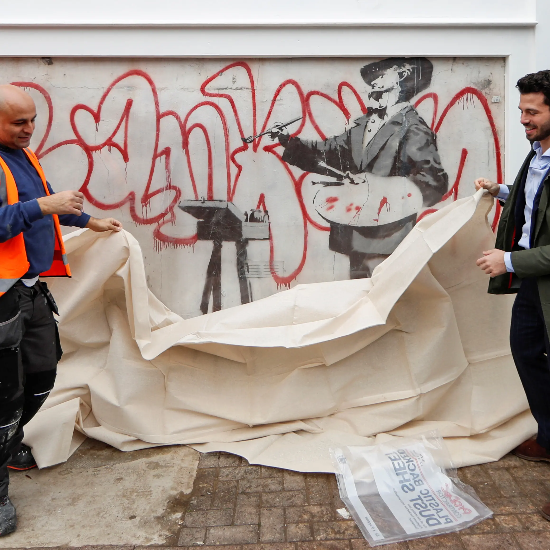 Hidden Banksy mural to be uncovered