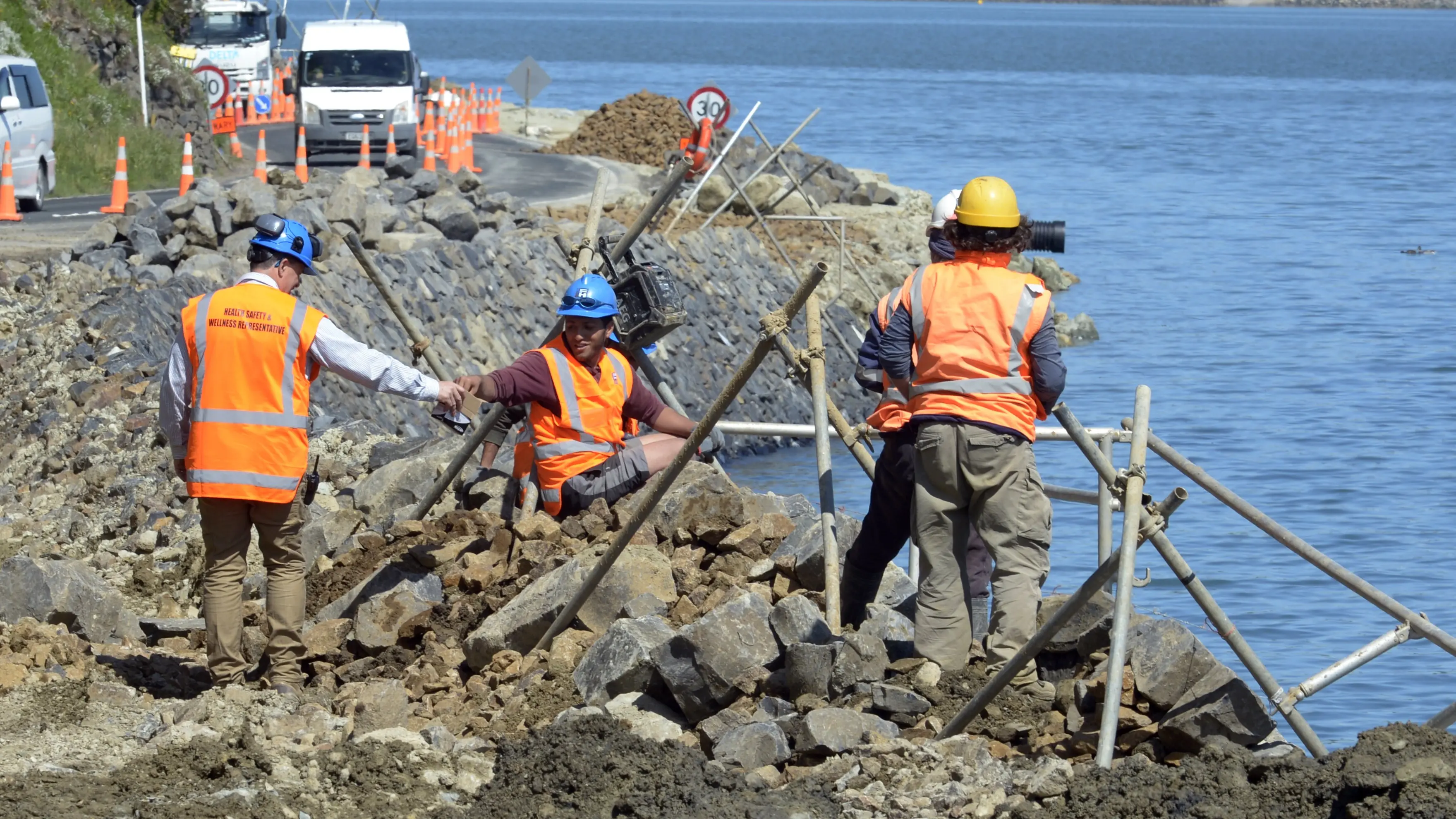 Peninsula's artisan wall a feat of engineering