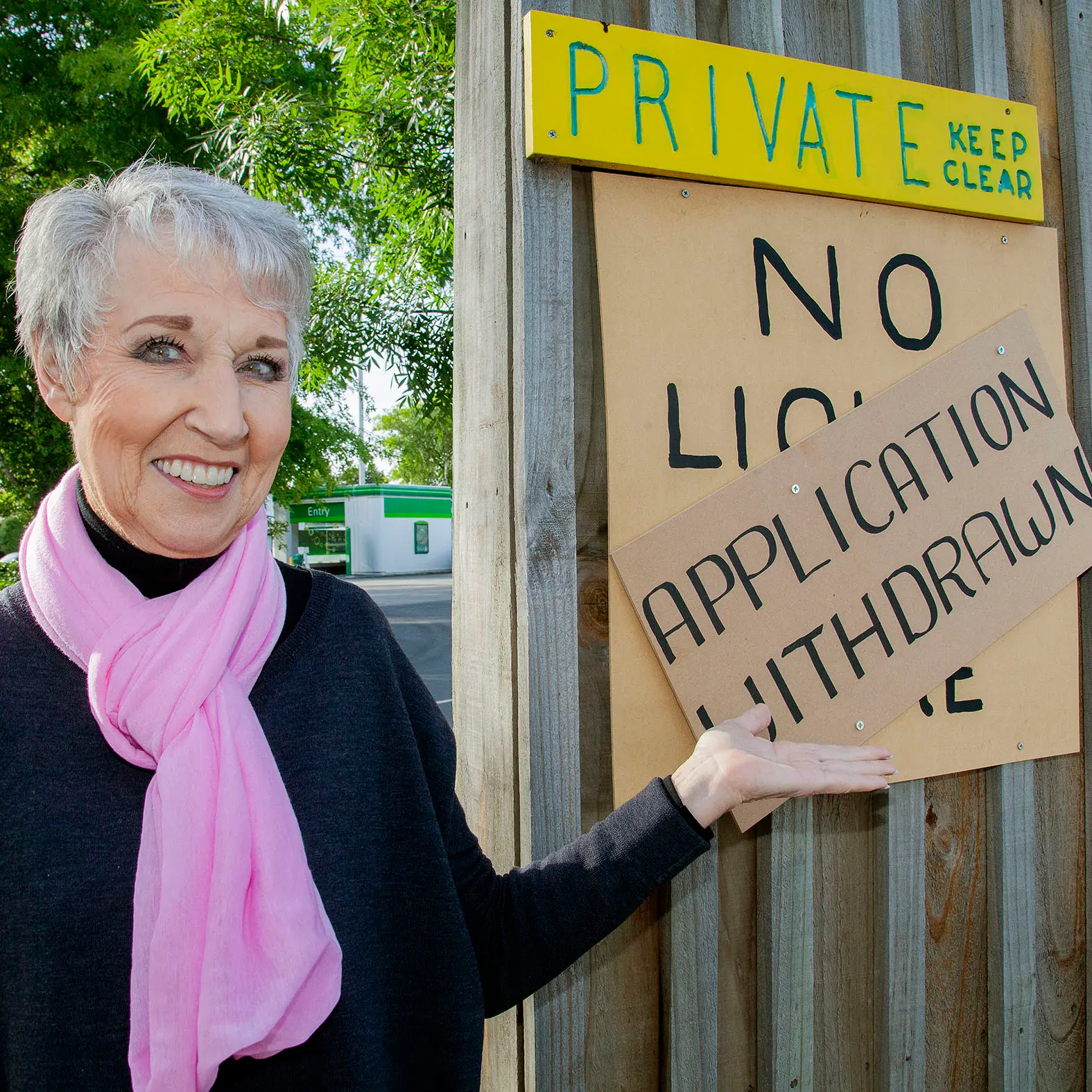 Resident 'ecstatic' liquor store application withdrawn