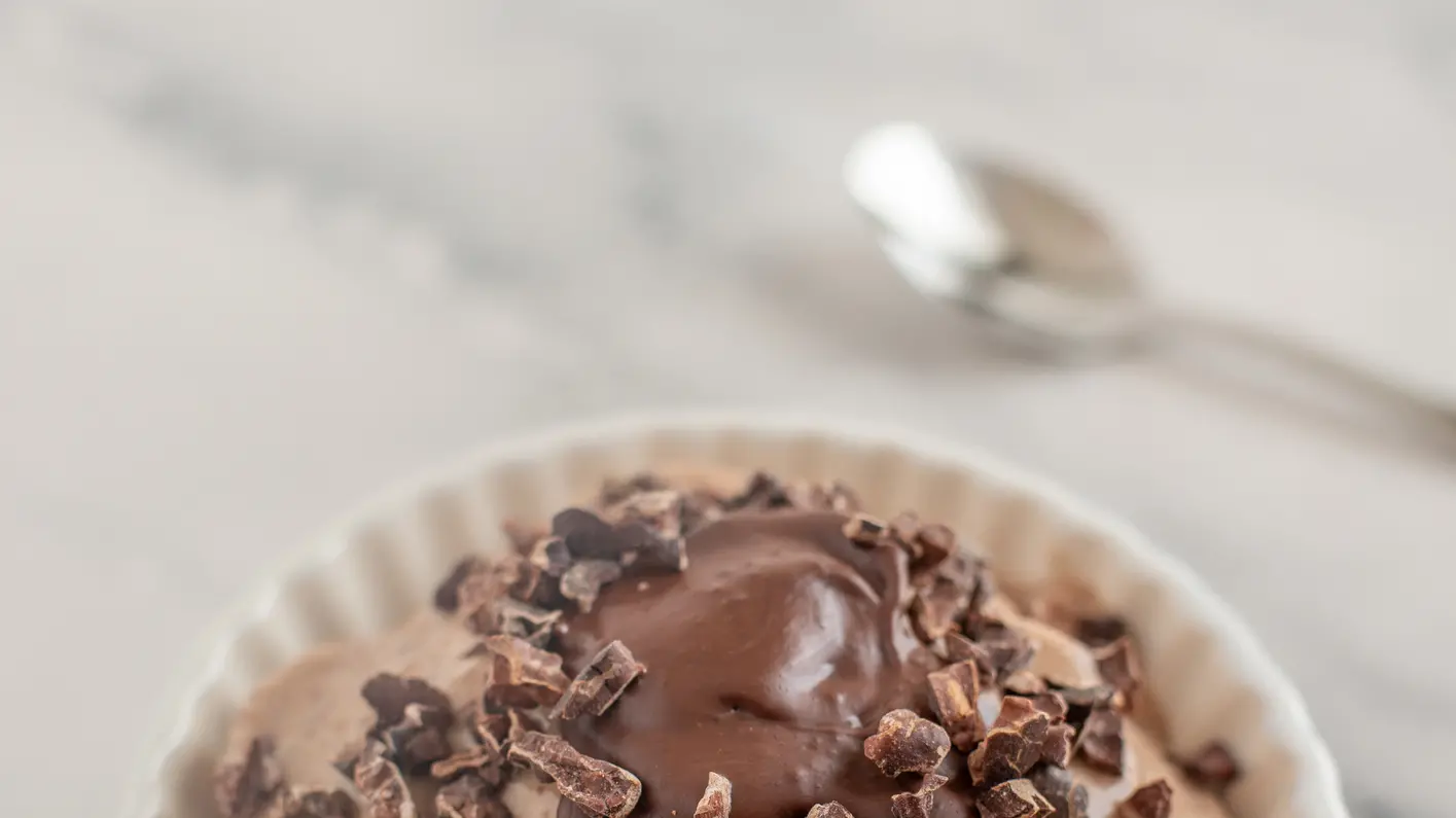 Dairy-free chocolate banana ice cream