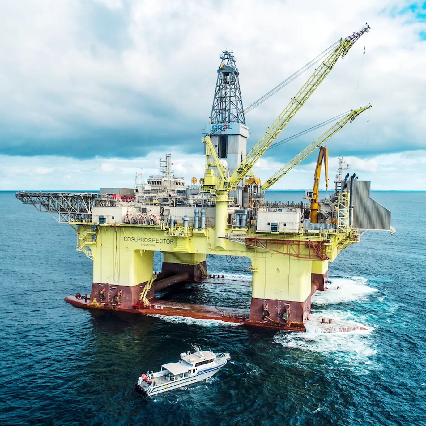 ‘COSL Prospector’ drill ship starts quest for gas off Otago coast