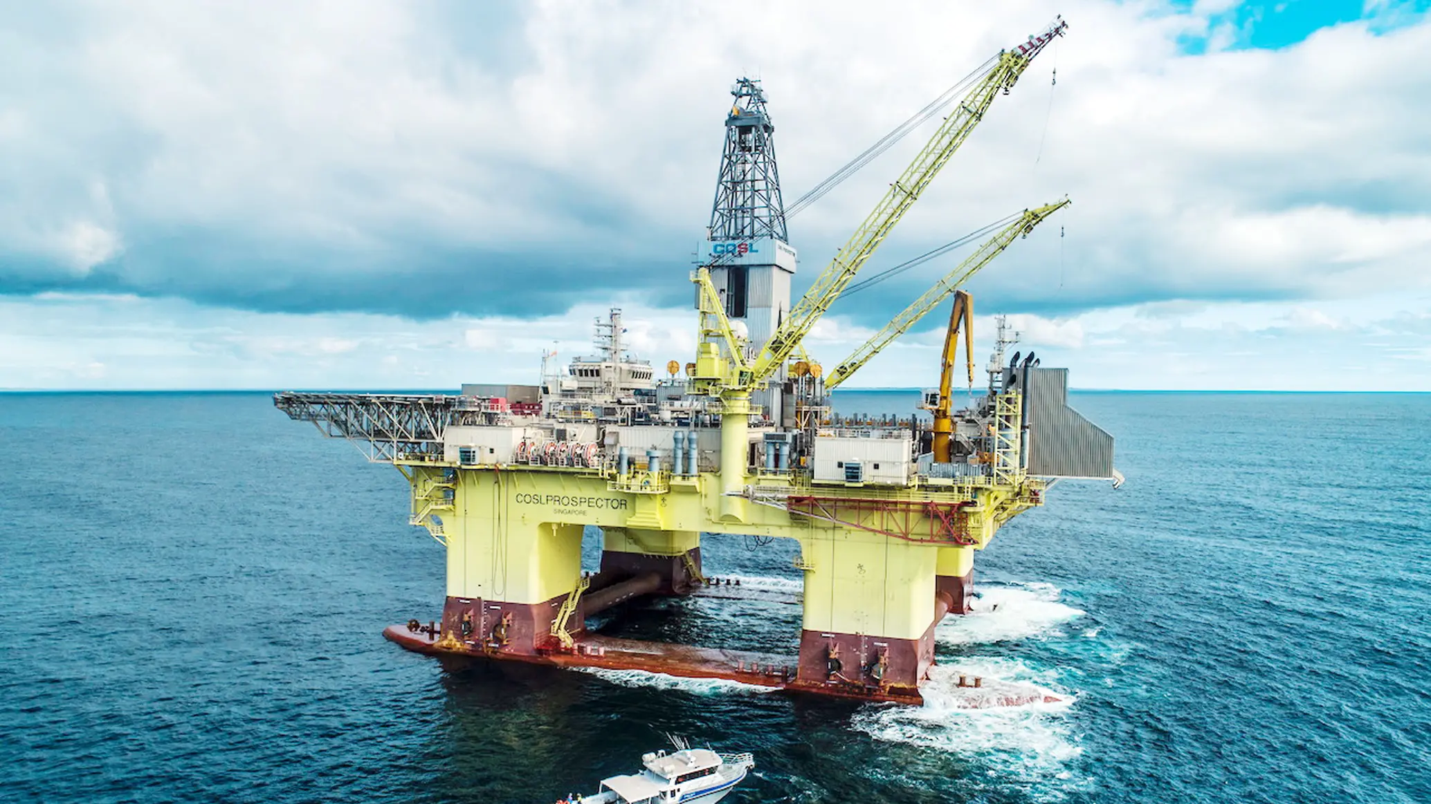 ‘COSL Prospector’ drill ship starts quest for gas off Otago coast