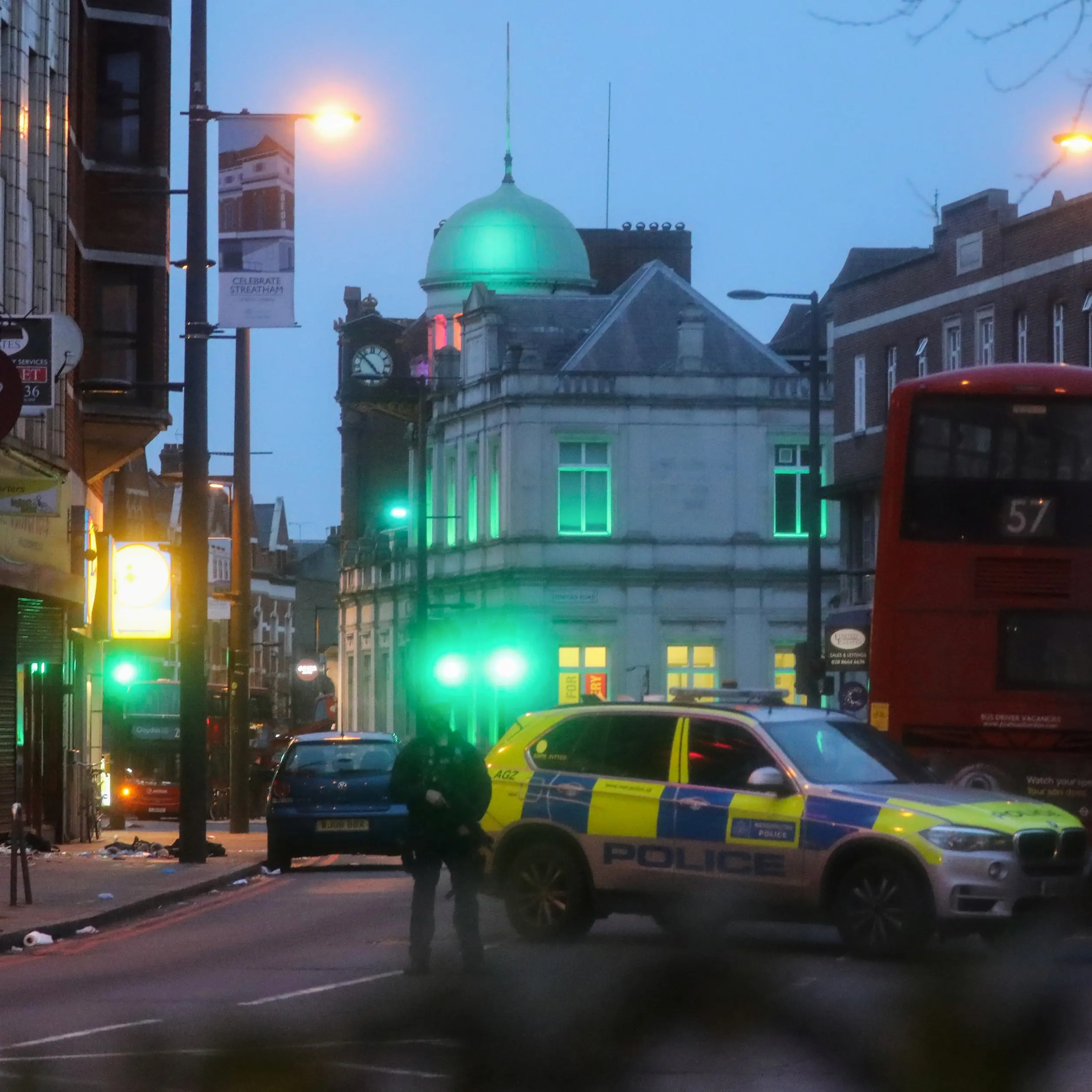Police shoot man dead after London stabbing incident