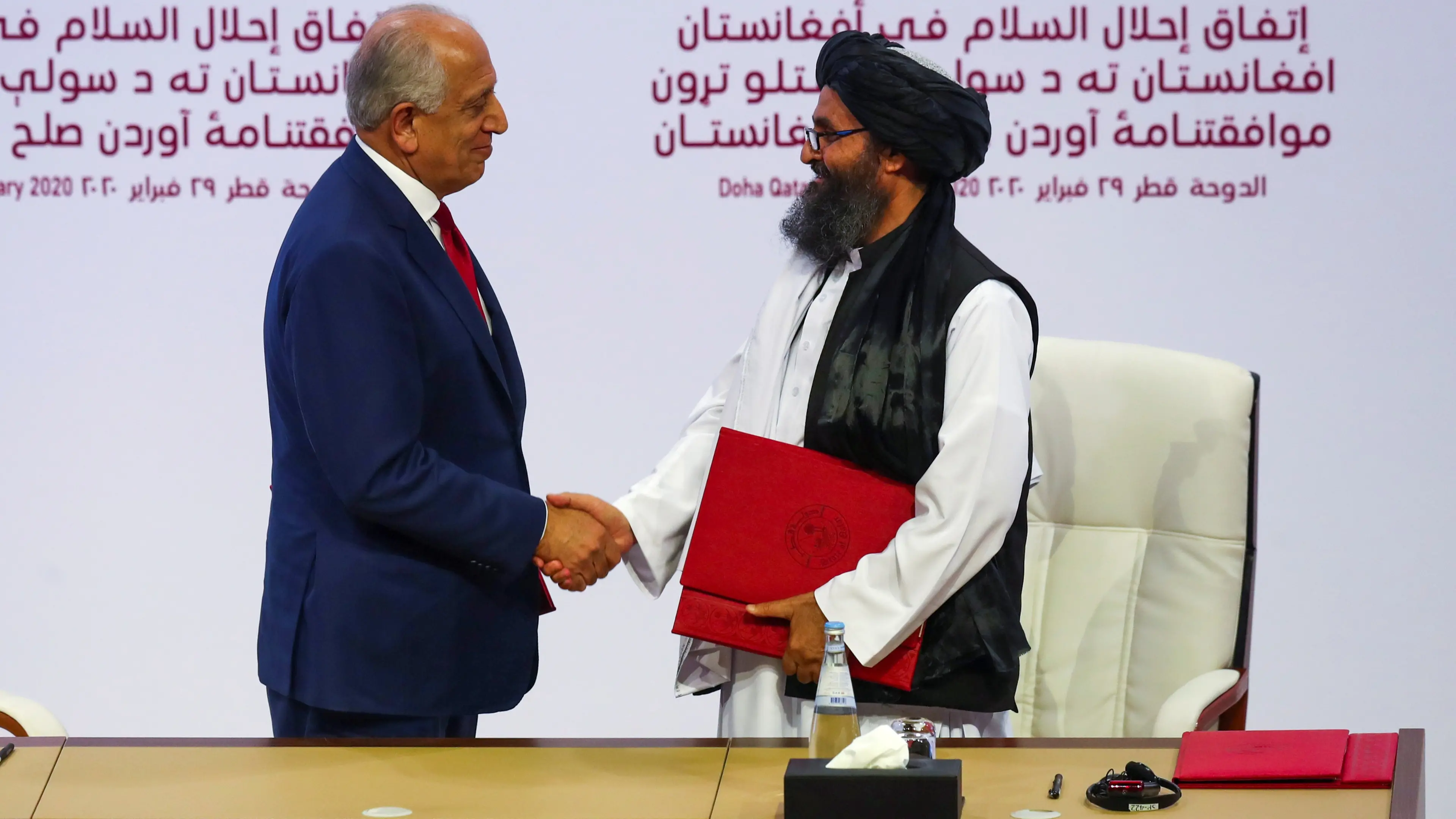 US and Taliban sign troop withdrawal deal