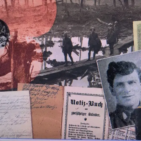 Pinched notebook carries men’s stories