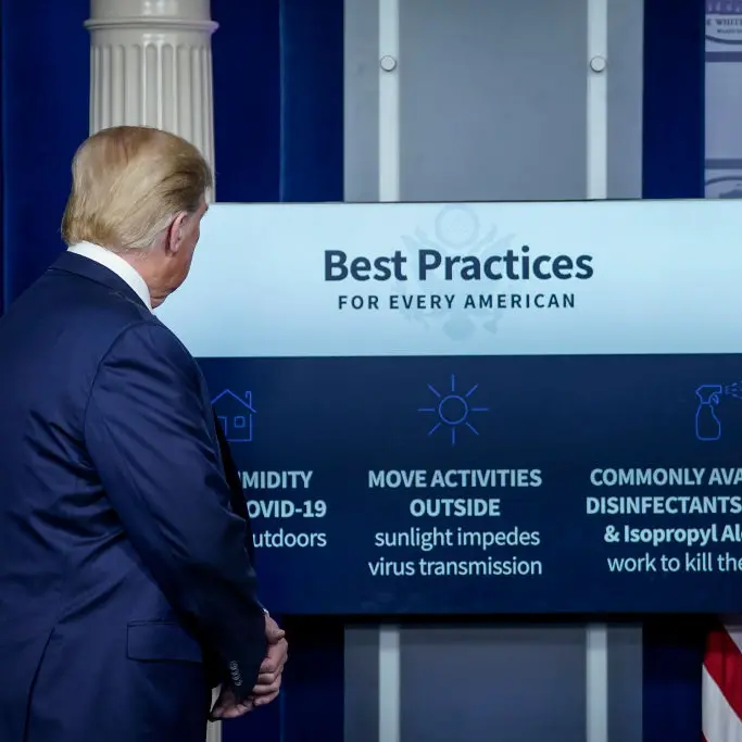 Disinfectant makers steer consumers away after Trump's comments