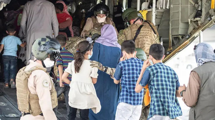 Many Afghan refugees to arrive with only the clothes on their back