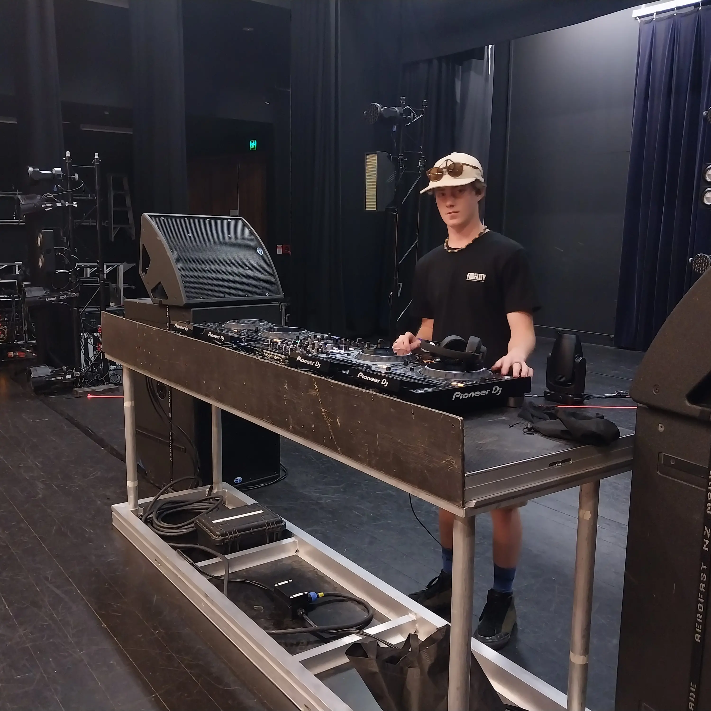 Sound engineer hits early-career high note