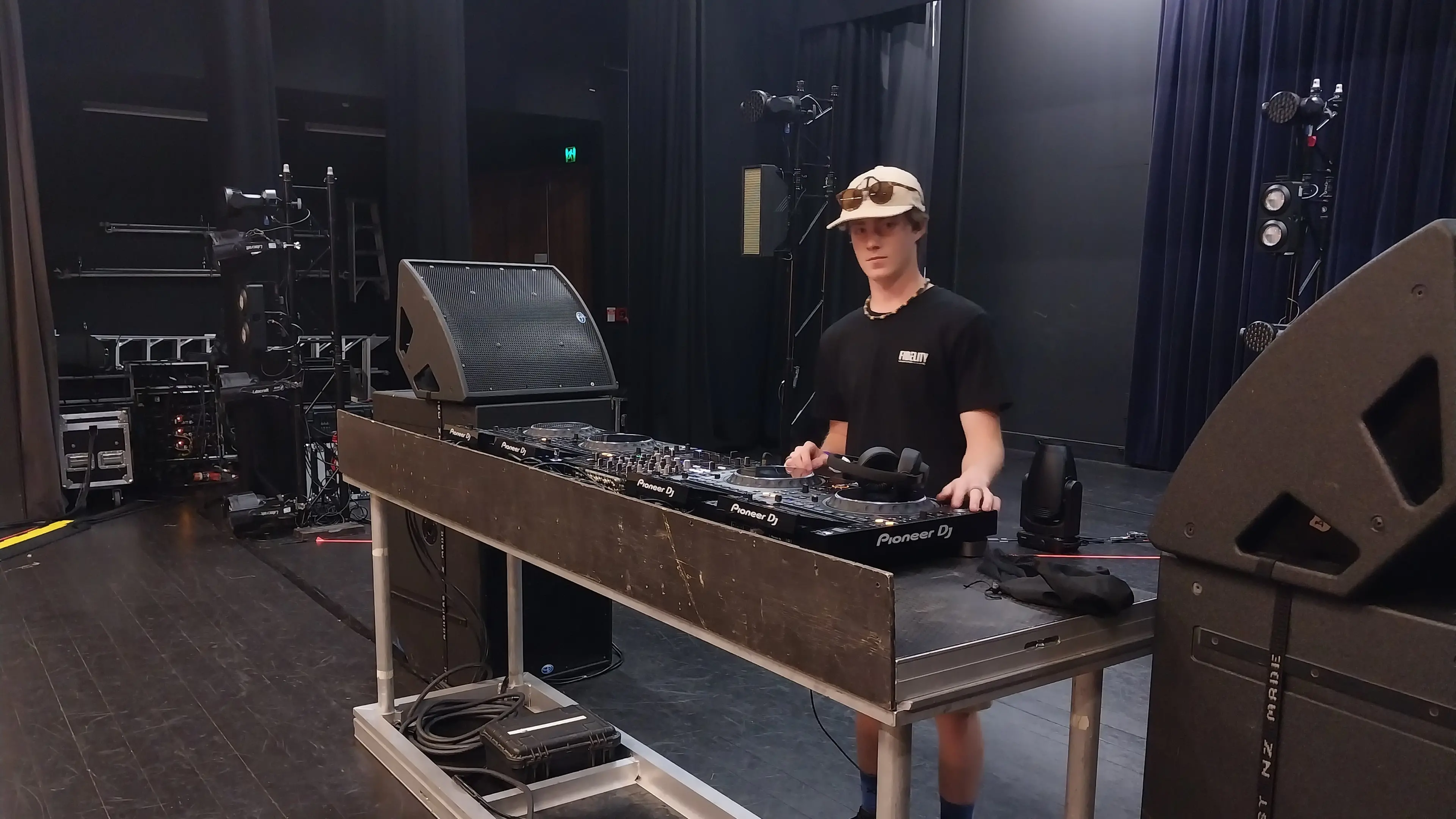 Sound engineer hits early-career high note