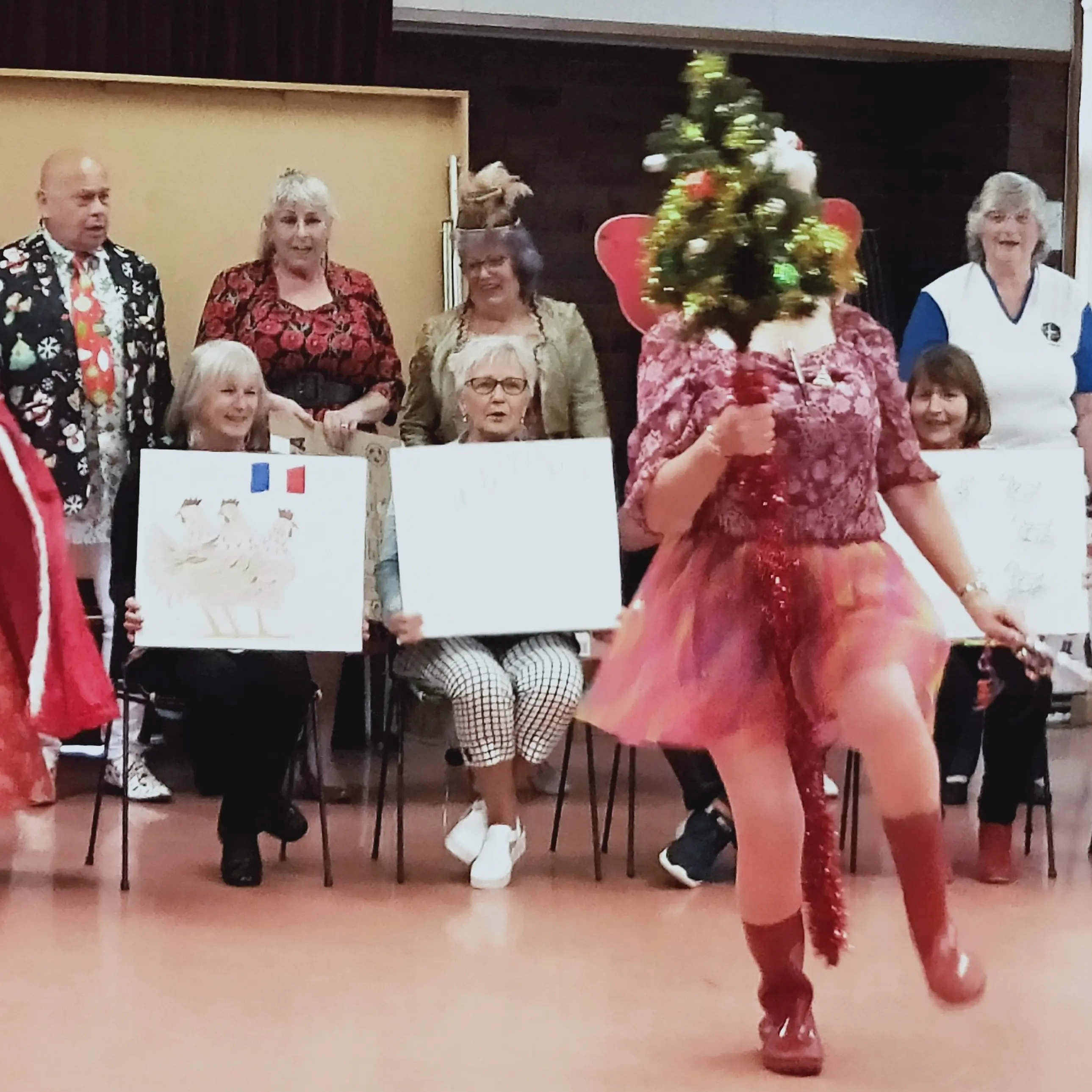 Christmas celebration delights club members